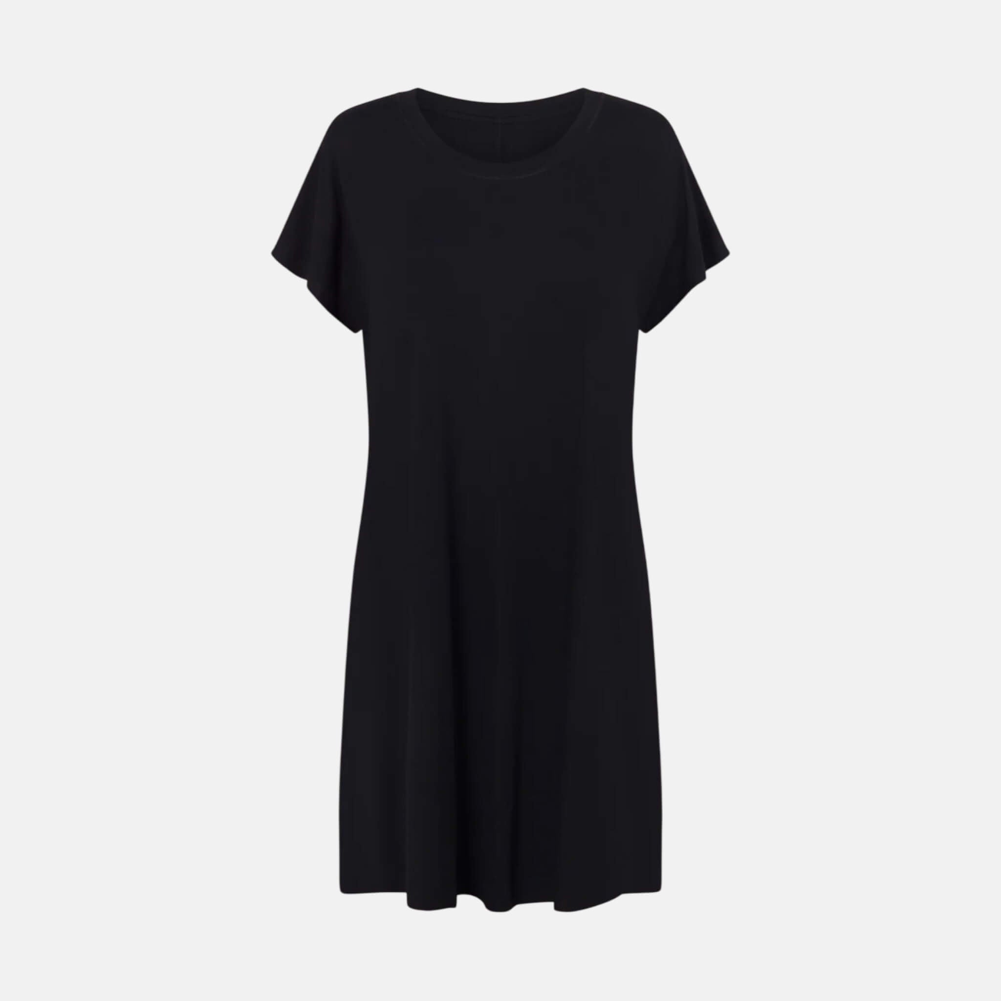 Damska czarna koszulka nocna Boody Goodnight Nightdress