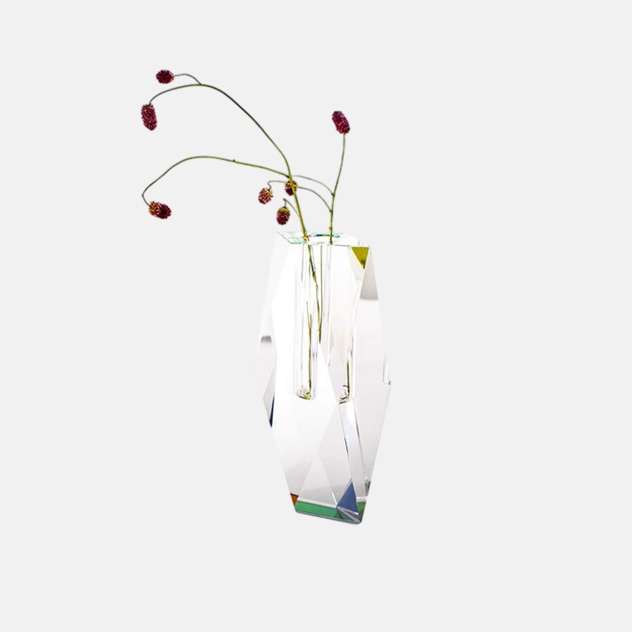 Crystal vase Fundamental Berlin Regenbogen Tall