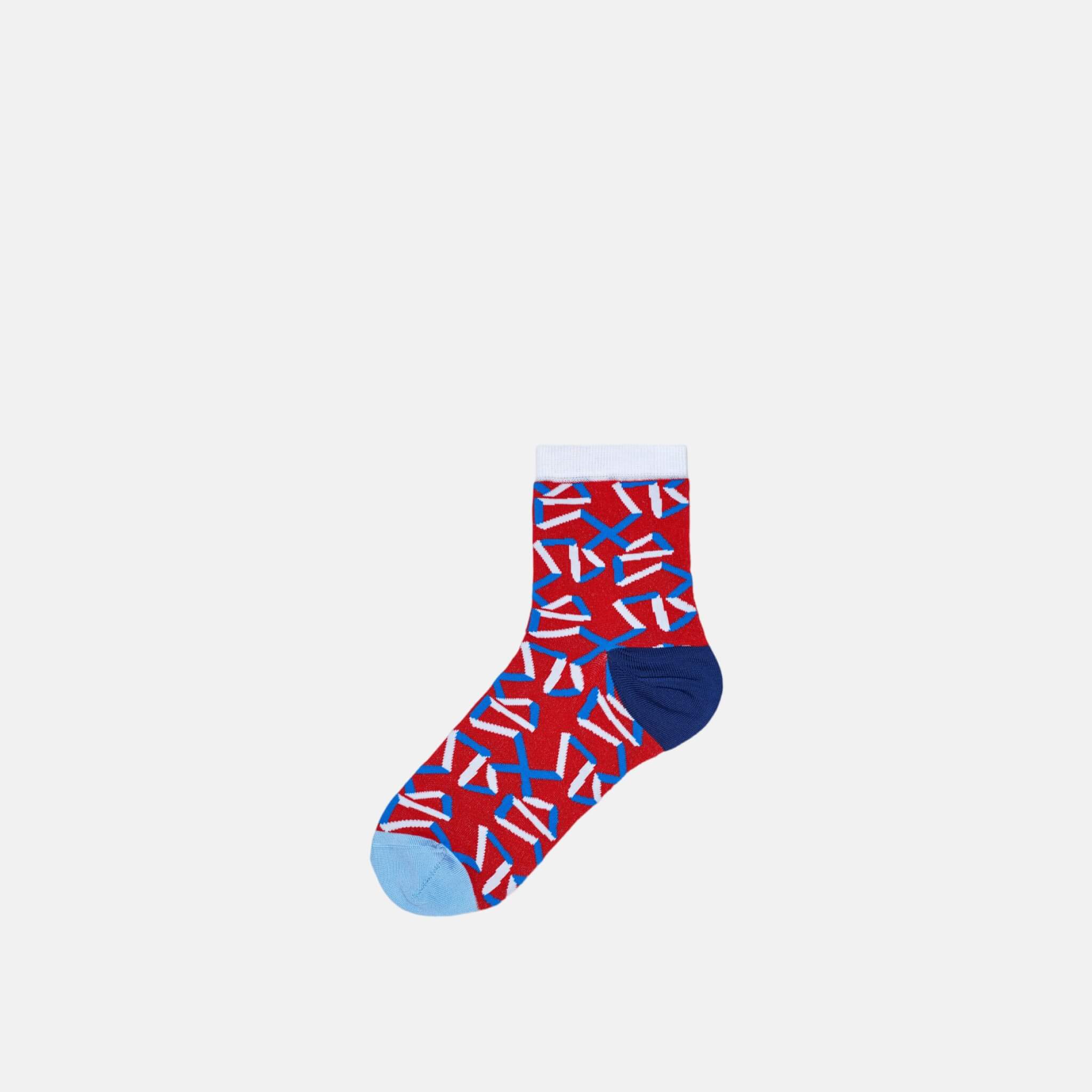 Damskie czerwone skarpety Hysteria by Happy Socks Adela