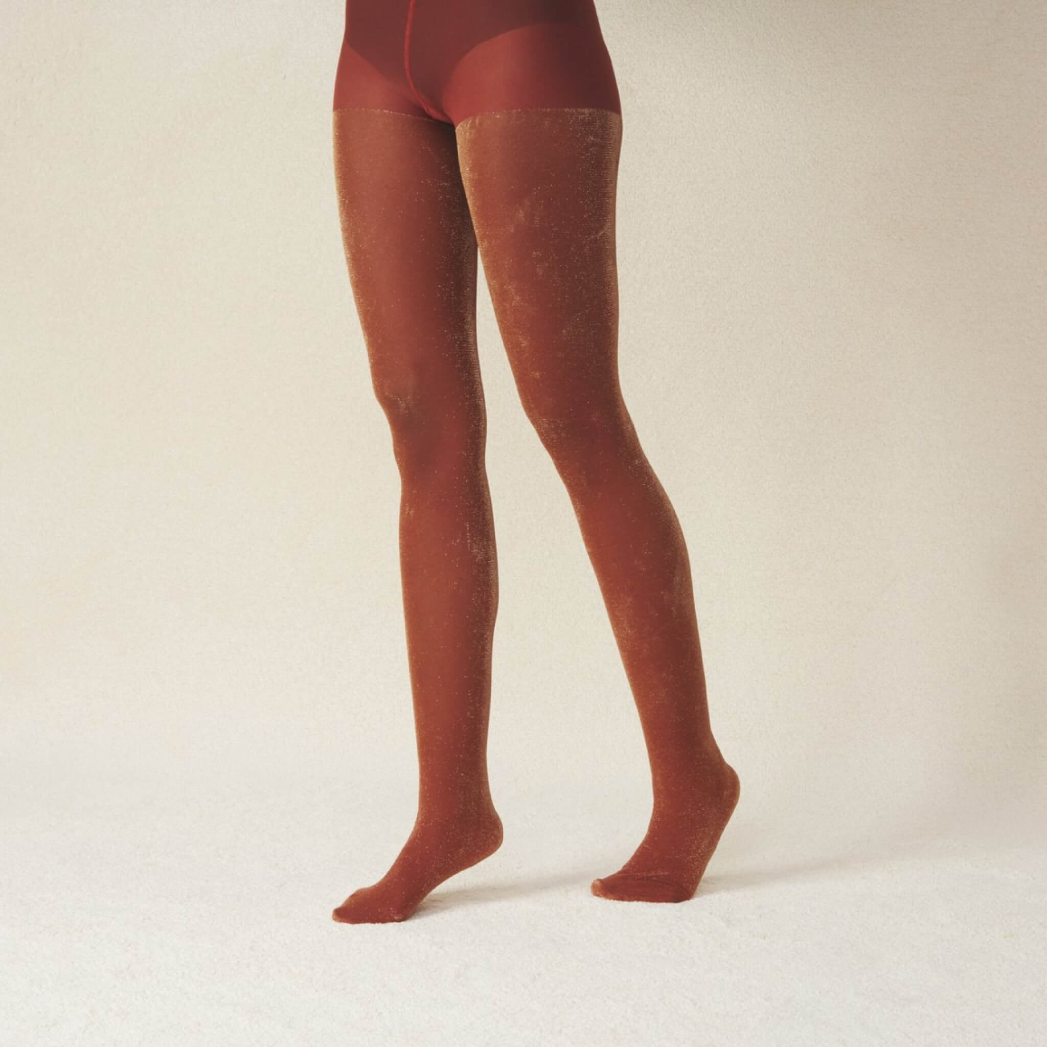 Women's Orange Hysteria Stockings by Happy Socks Cori