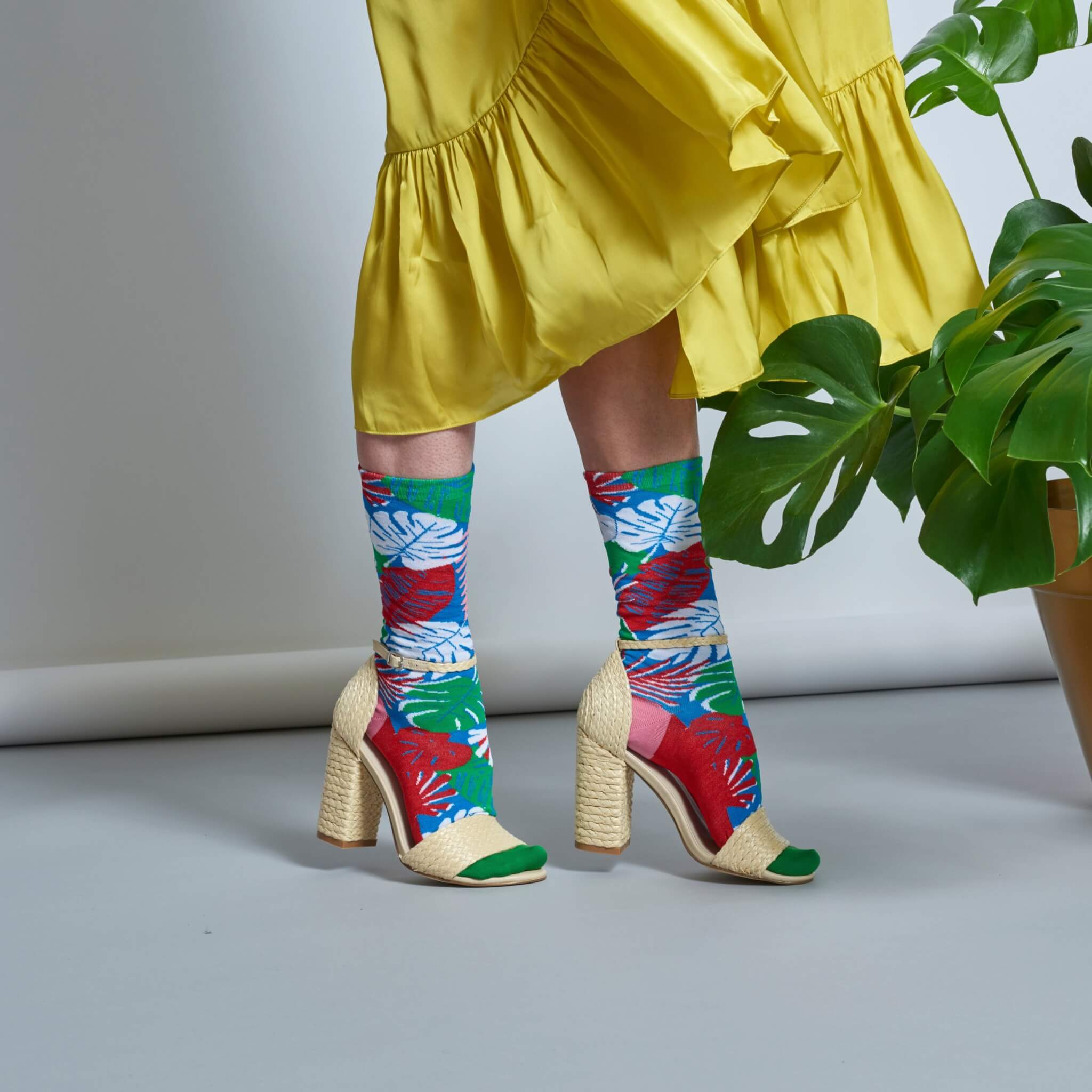 Damskie kolorowe skarpetki Hysteria by Happy Socks Estelle