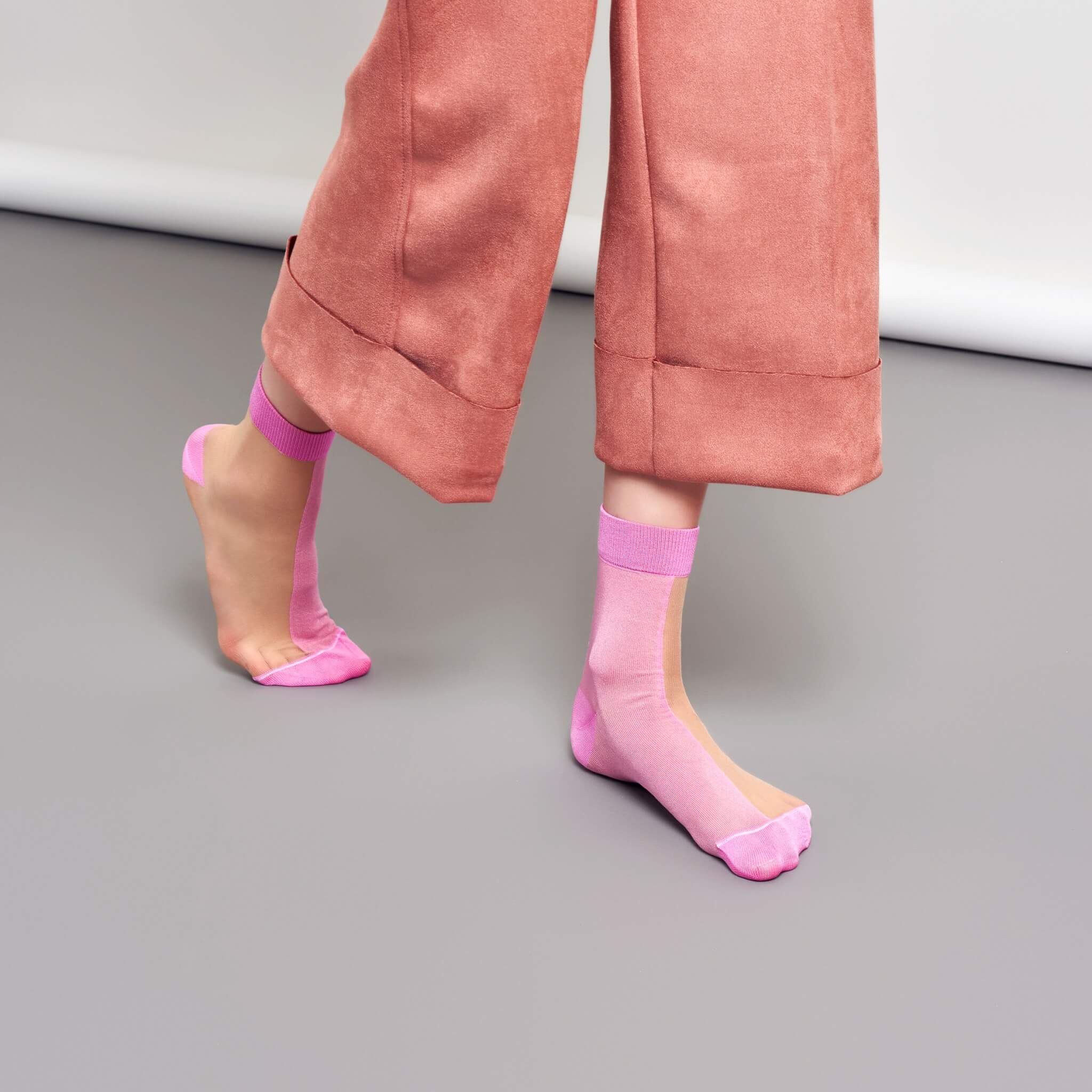 Women's Pink Hysteria Socks by Happy Socks Filippa