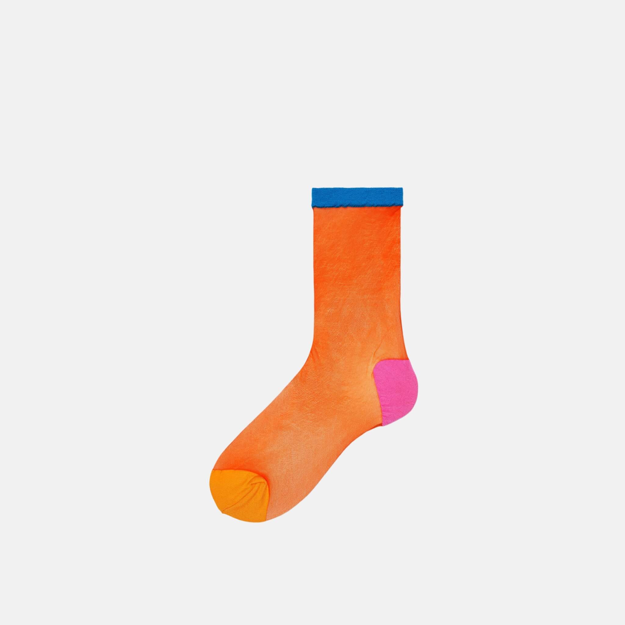 Women's Orange Hysteria Socks by Happy Socks Frankie