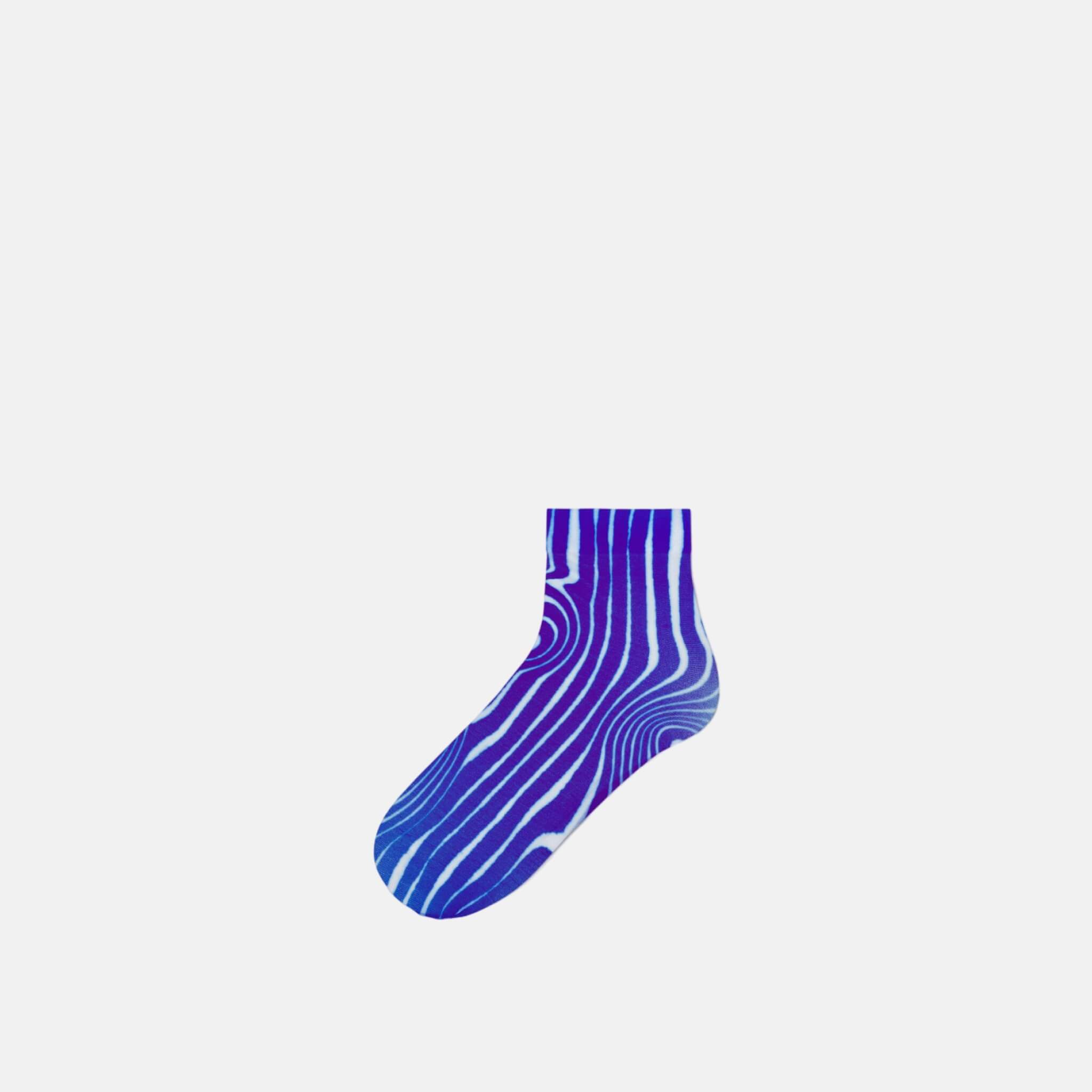 Women's Purple Hysteria Socks by Happy Socks Mia