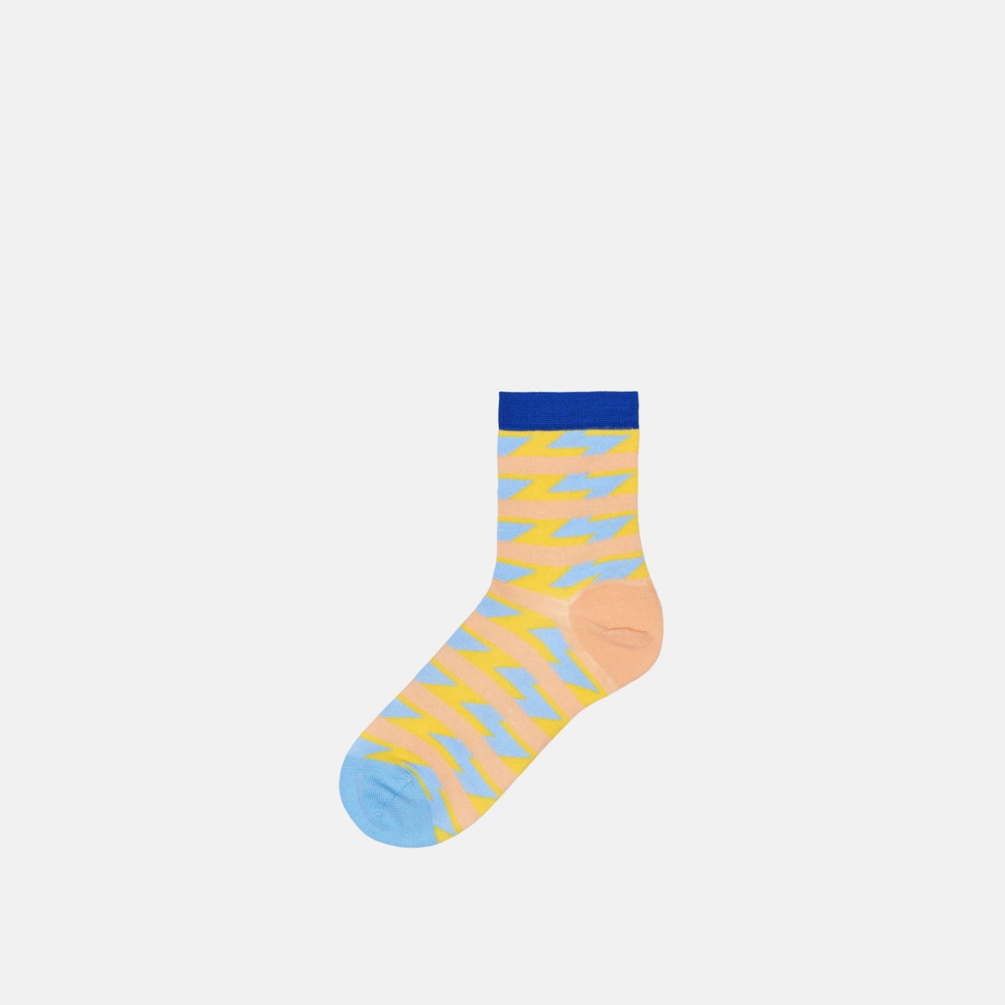 Women's Yellow Hysteria Socks by Happy Socks Ray