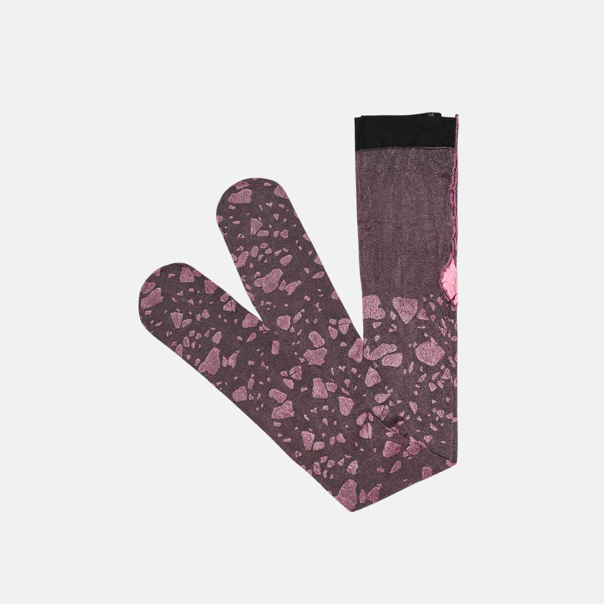 Women's Brown Hysteria Stockings by Happy Socks Sophia