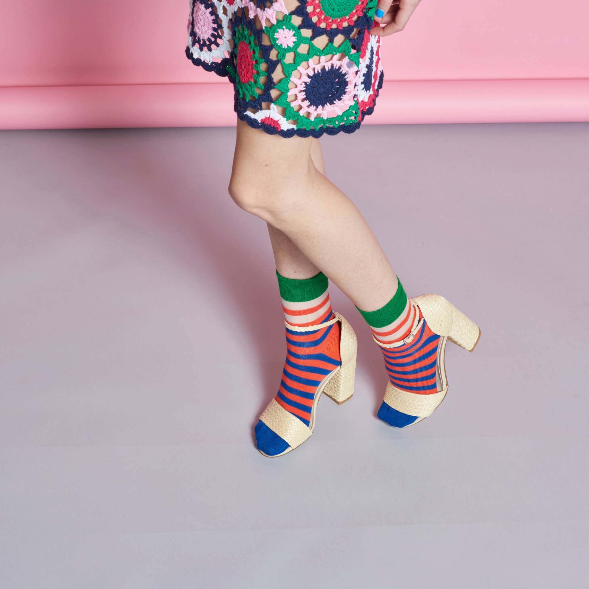 Women's colorful Hysteria socks by Happy Socks Verna