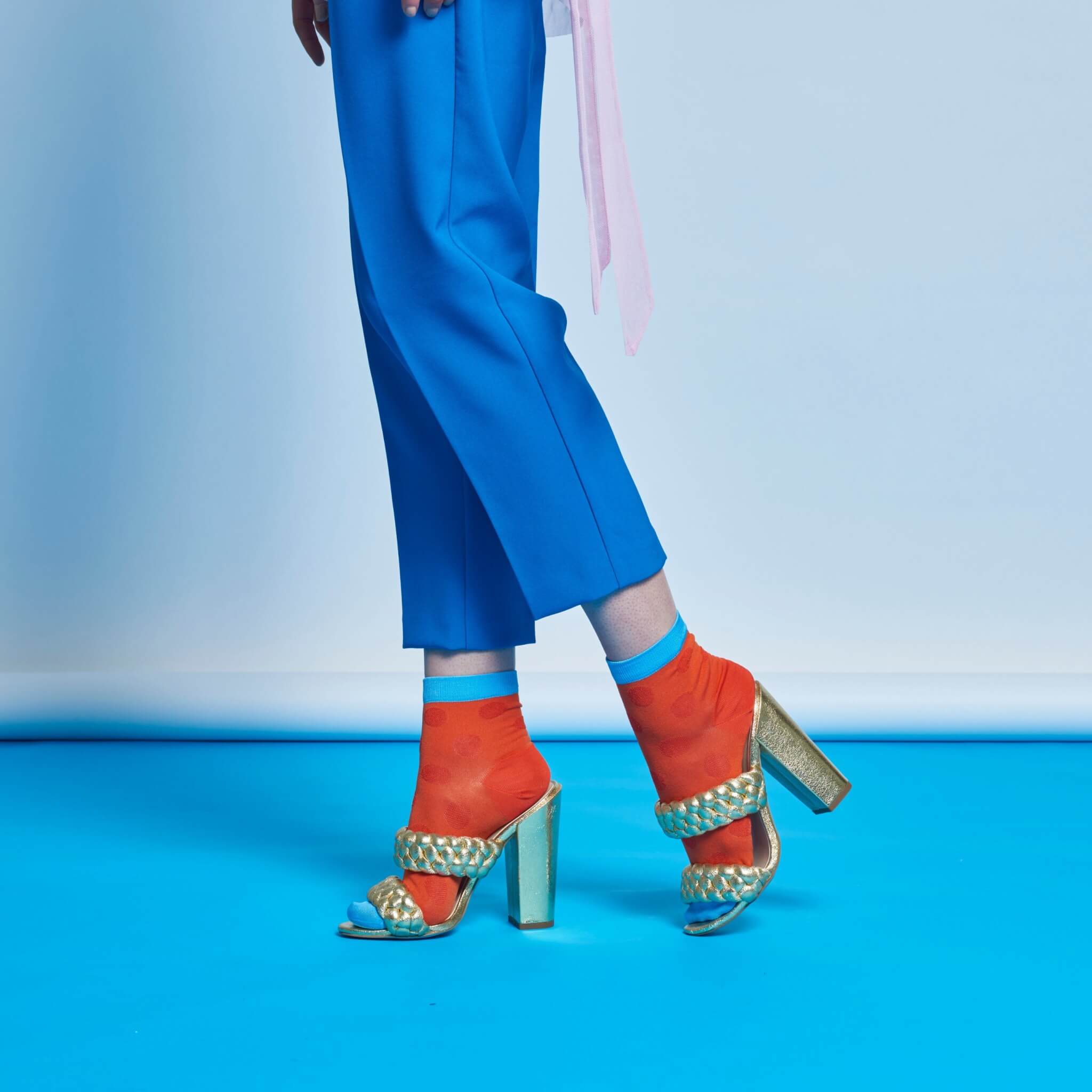 Women's red Hysteria socks by Happy Socks Viktoria