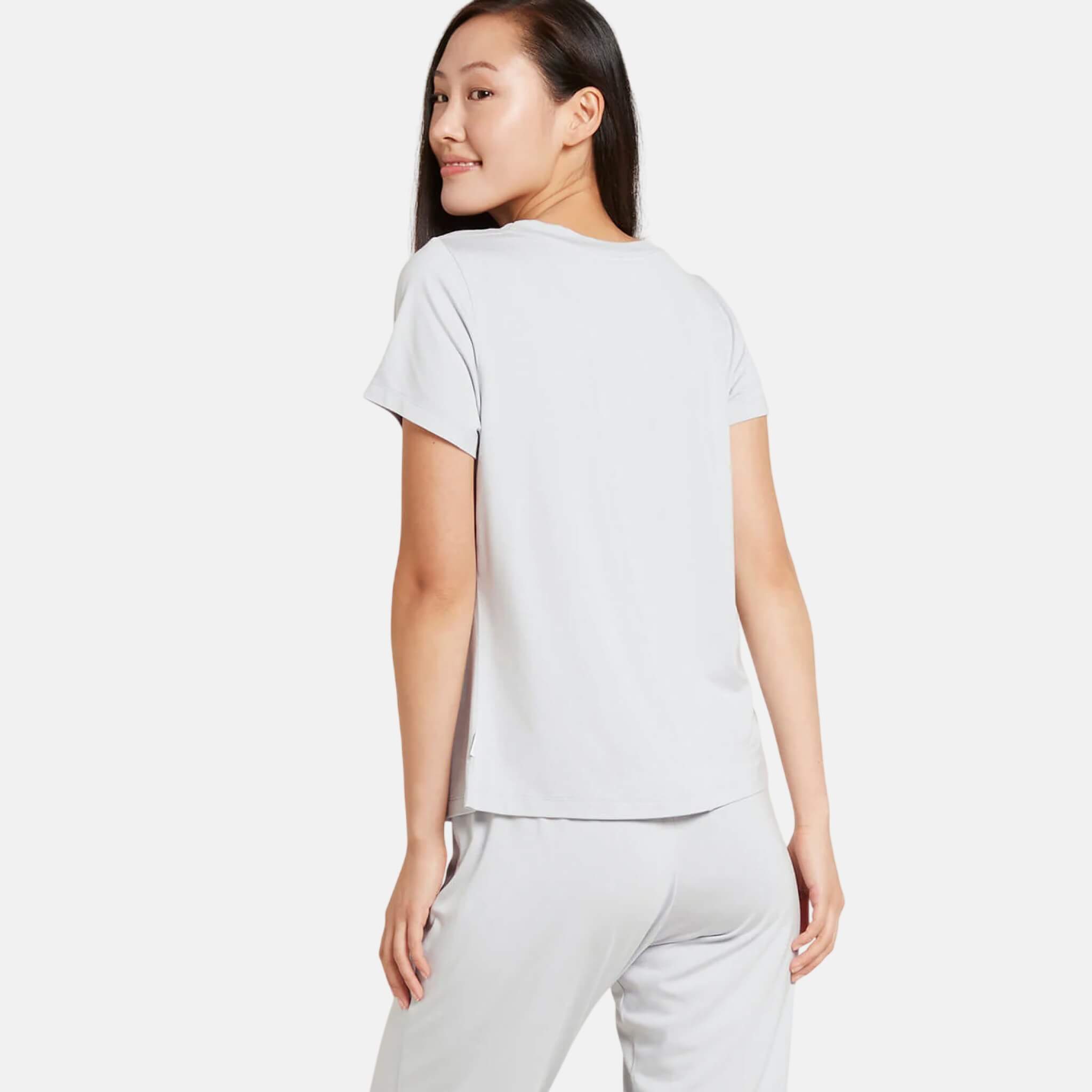 Damska jasnoszara koszulka Boody Goodnight Sleep Tee