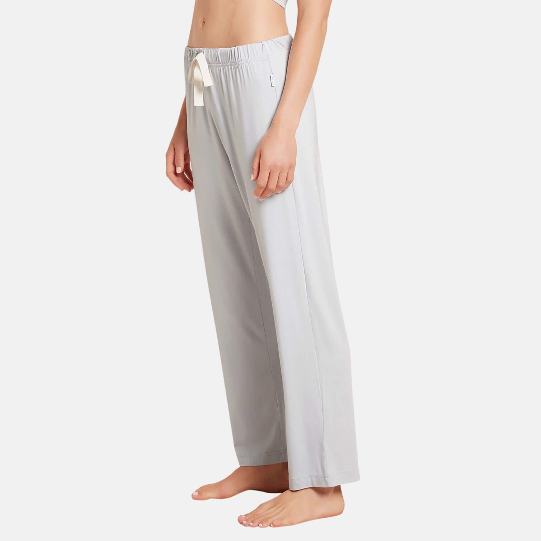 Damska jasnoszara spodnie Boody Goodnight Sleep Pants
