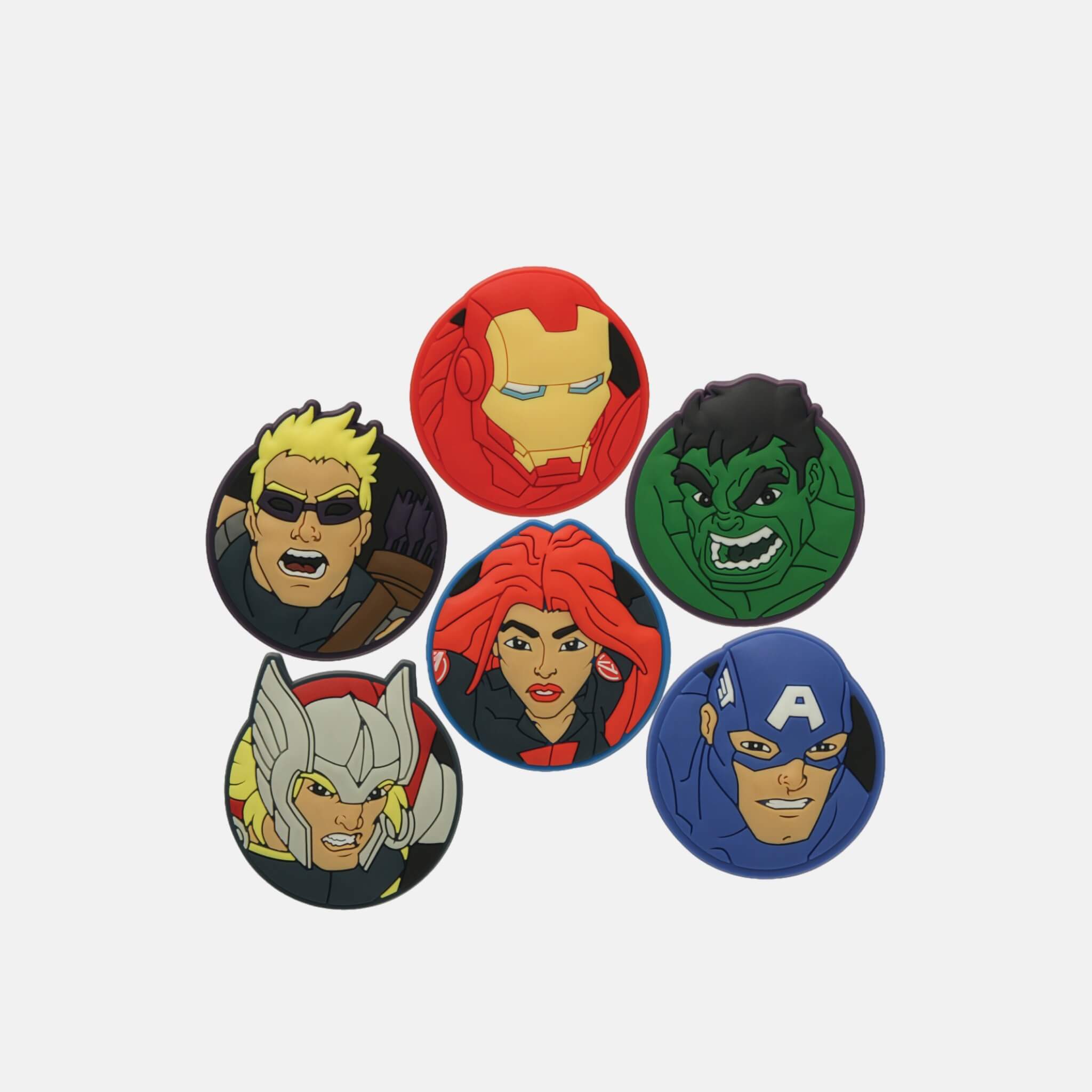 Jibbitz Pin – Marvel's Avengers Heroes 6-Pack
