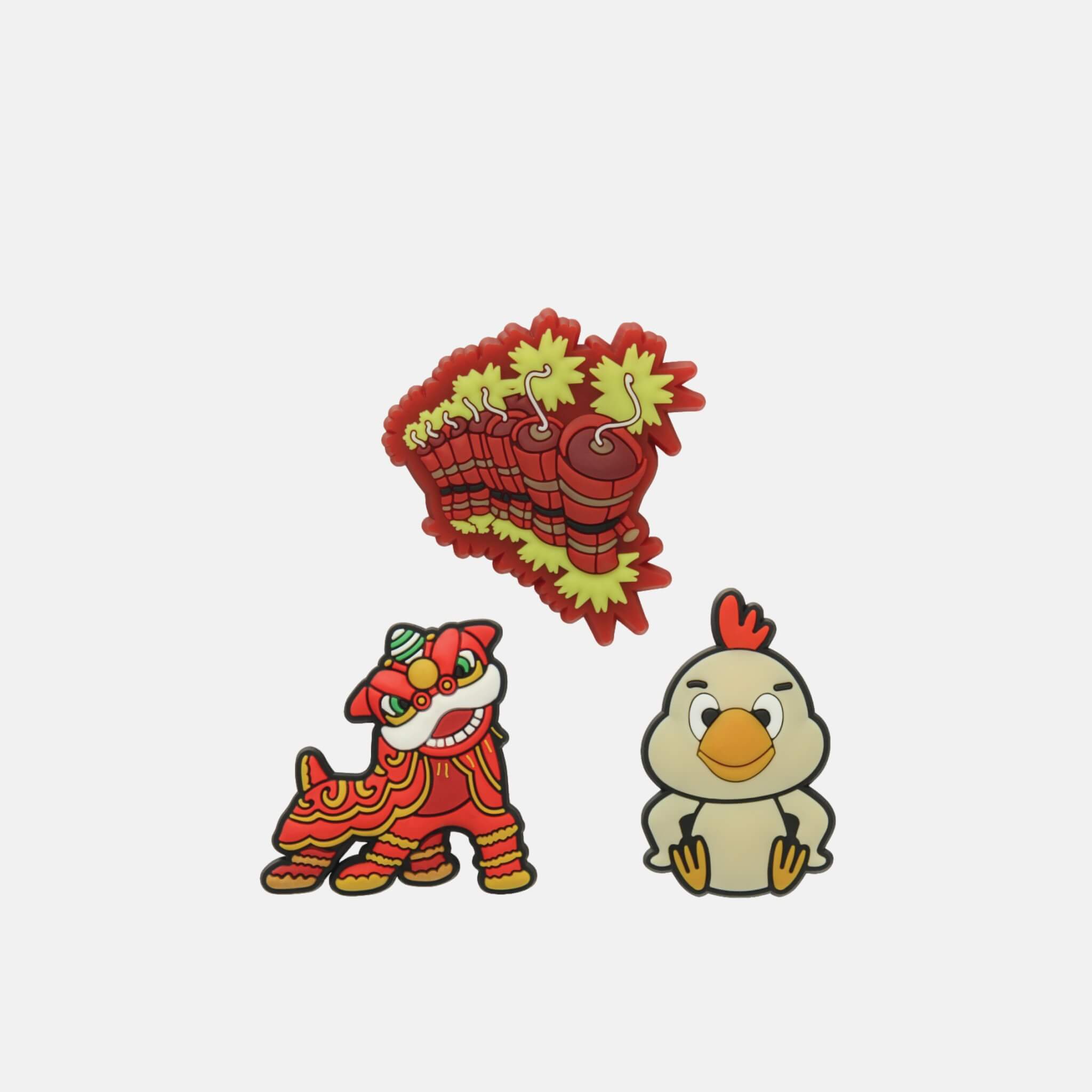 Jibbitz – Chinese New Year 2017 3-Pack Pin