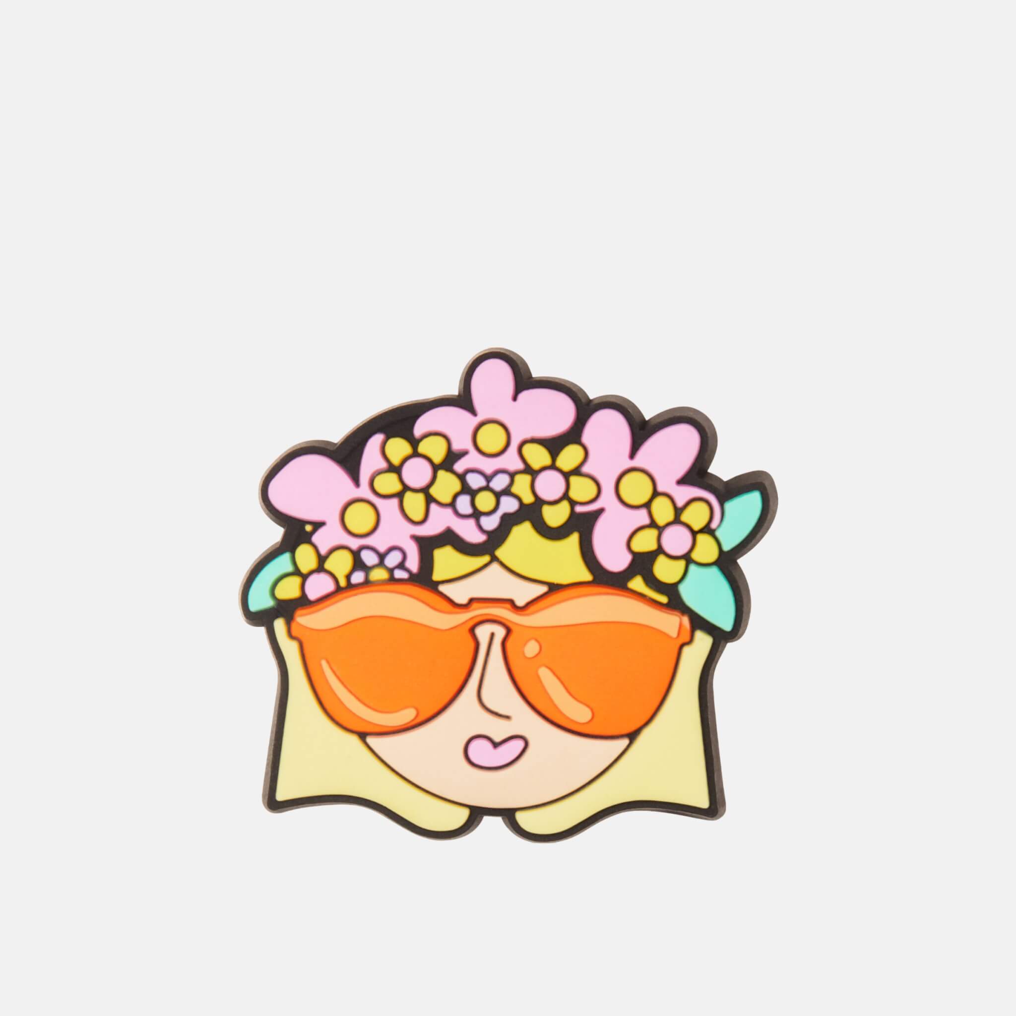 Jibbitz – Flower Crown Girl Pin