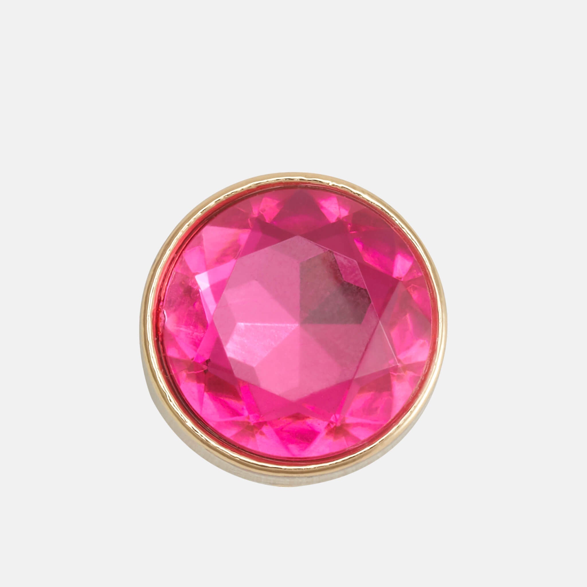 Jibbitz – Elevated Gem Pink Pin