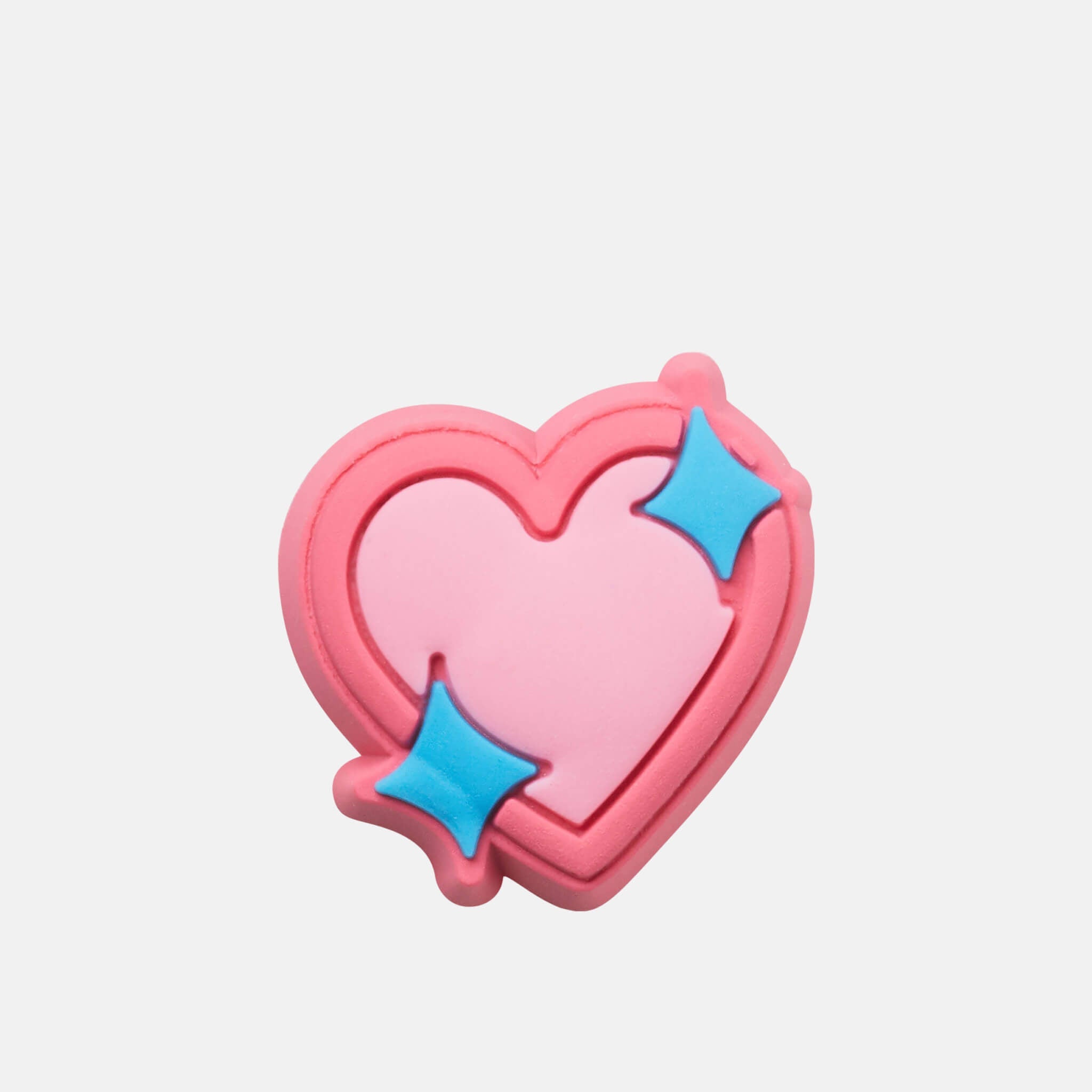 Jibbitz – Heart with Stars pin