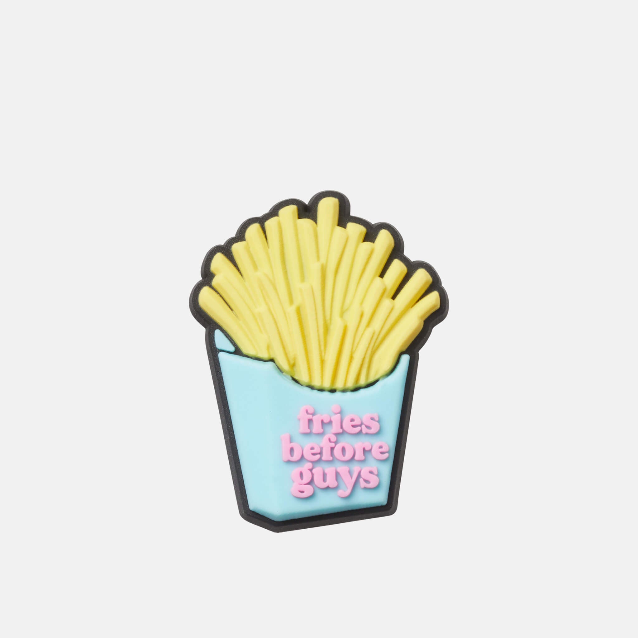 Jibbitz – Fries Before Guys pin