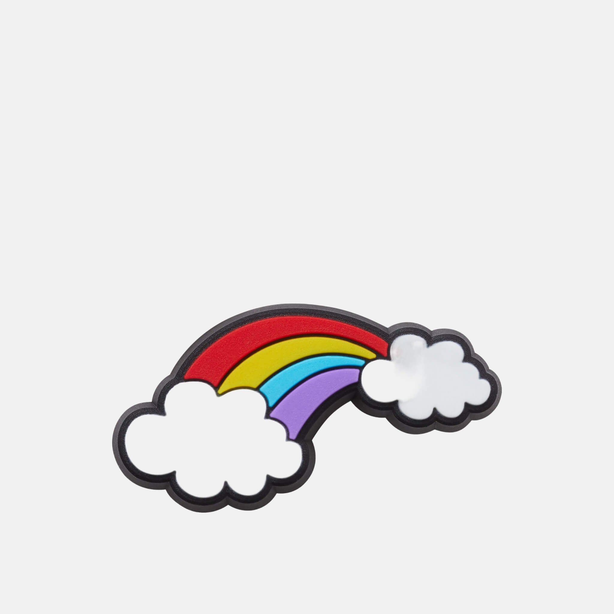 Jibbitz - Rainbow with Clouds Pin