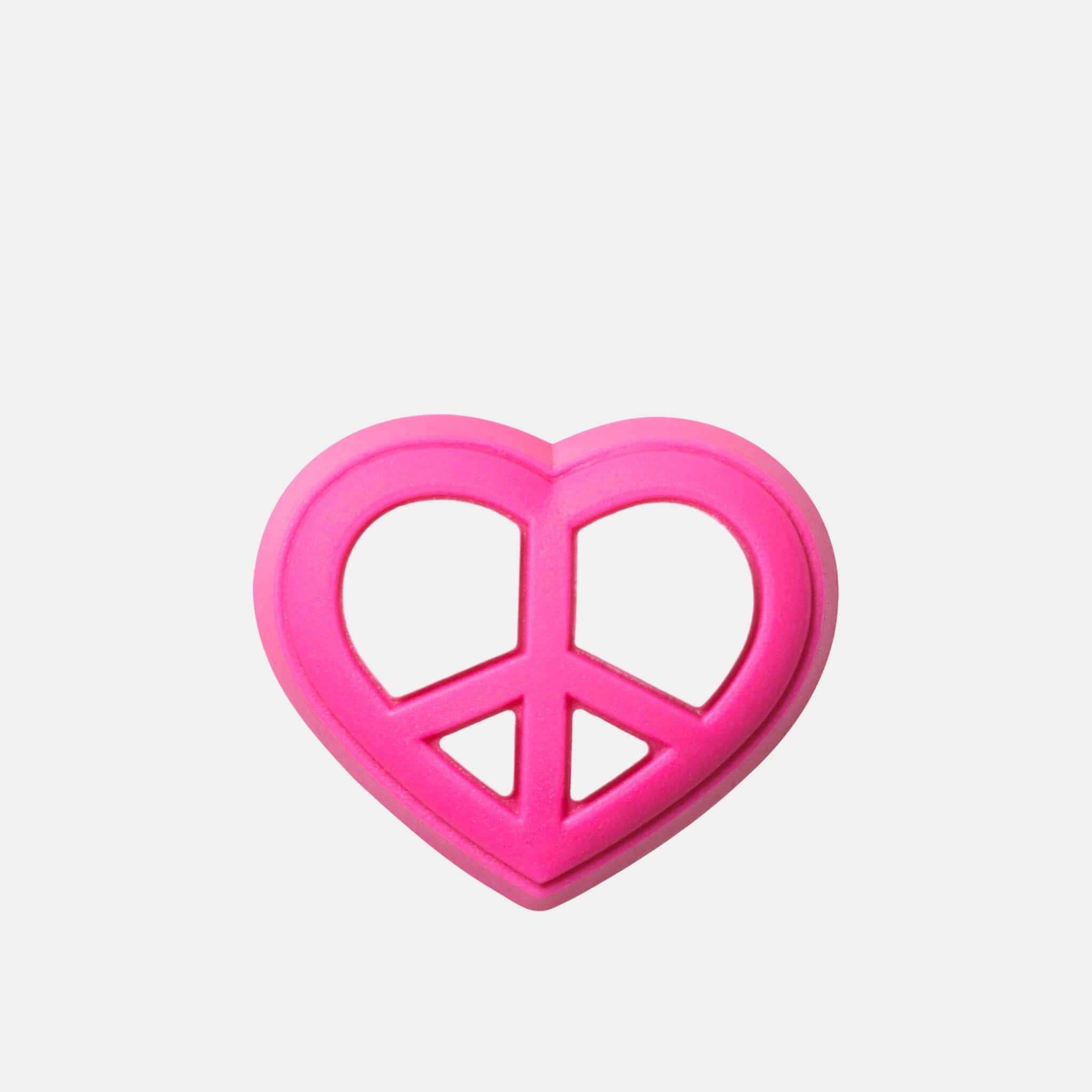 Jibbitz – Peace Sign Heart Pin