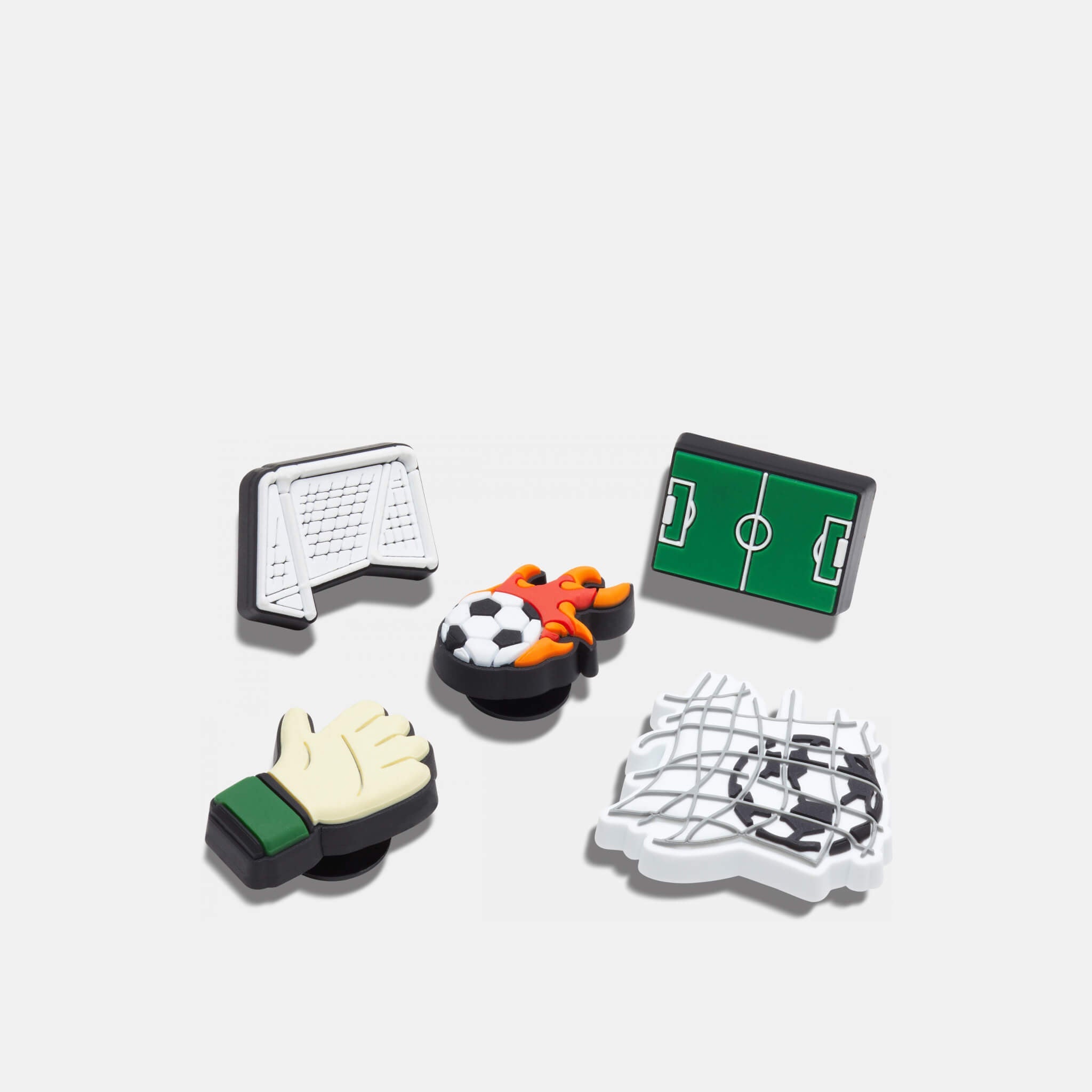 Jibbitz – Big Time Soccer 5-Pack pin