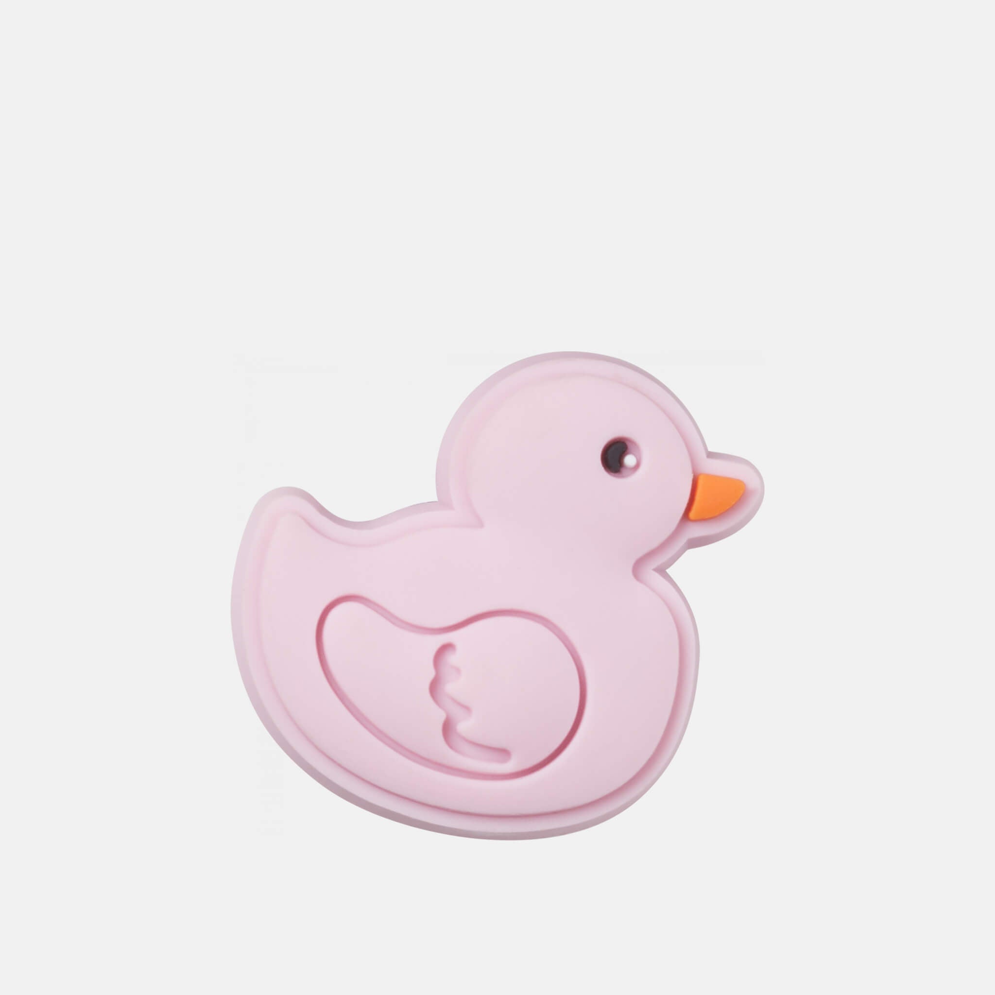 Jibbitz - Pink Rubber Ducky Pin