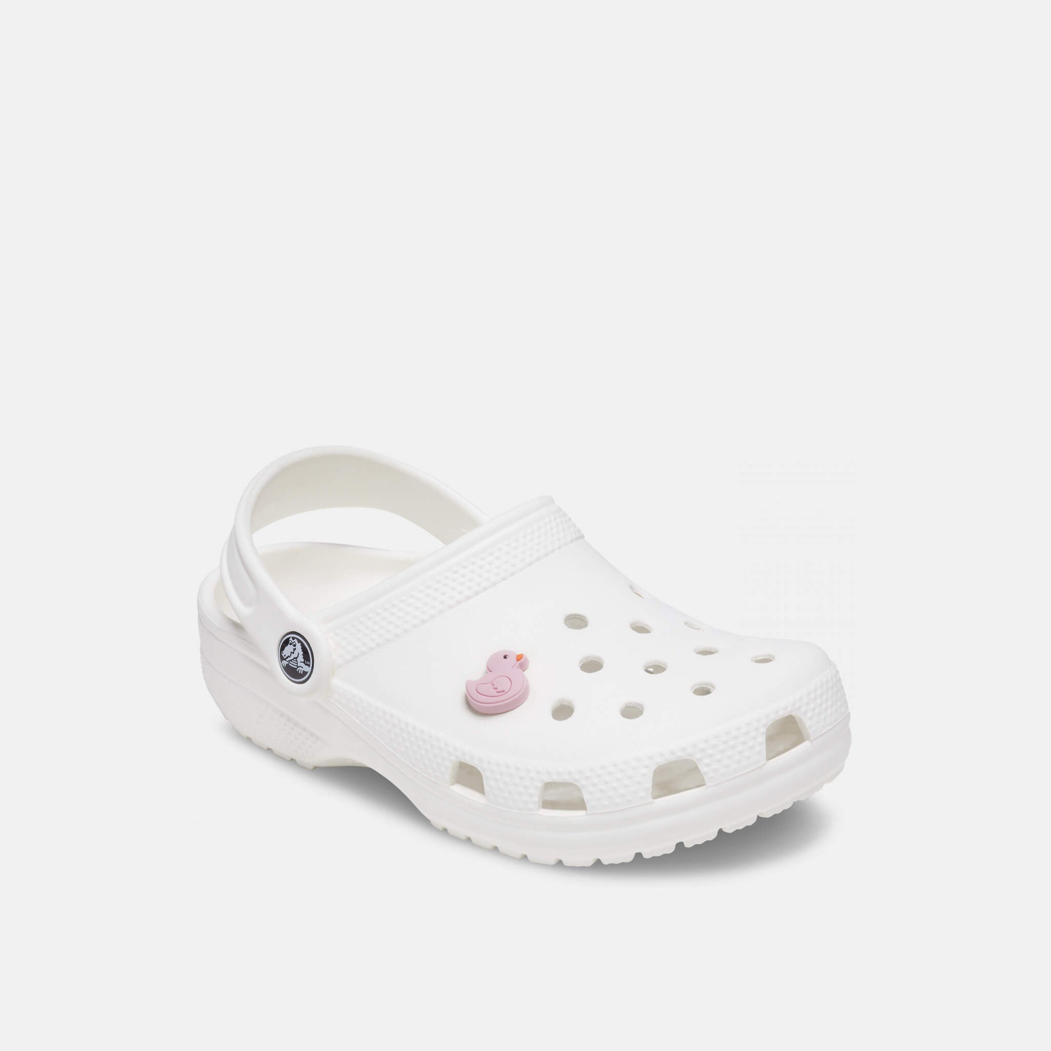 Jibbitz - Pink Rubber Ducky Pin
