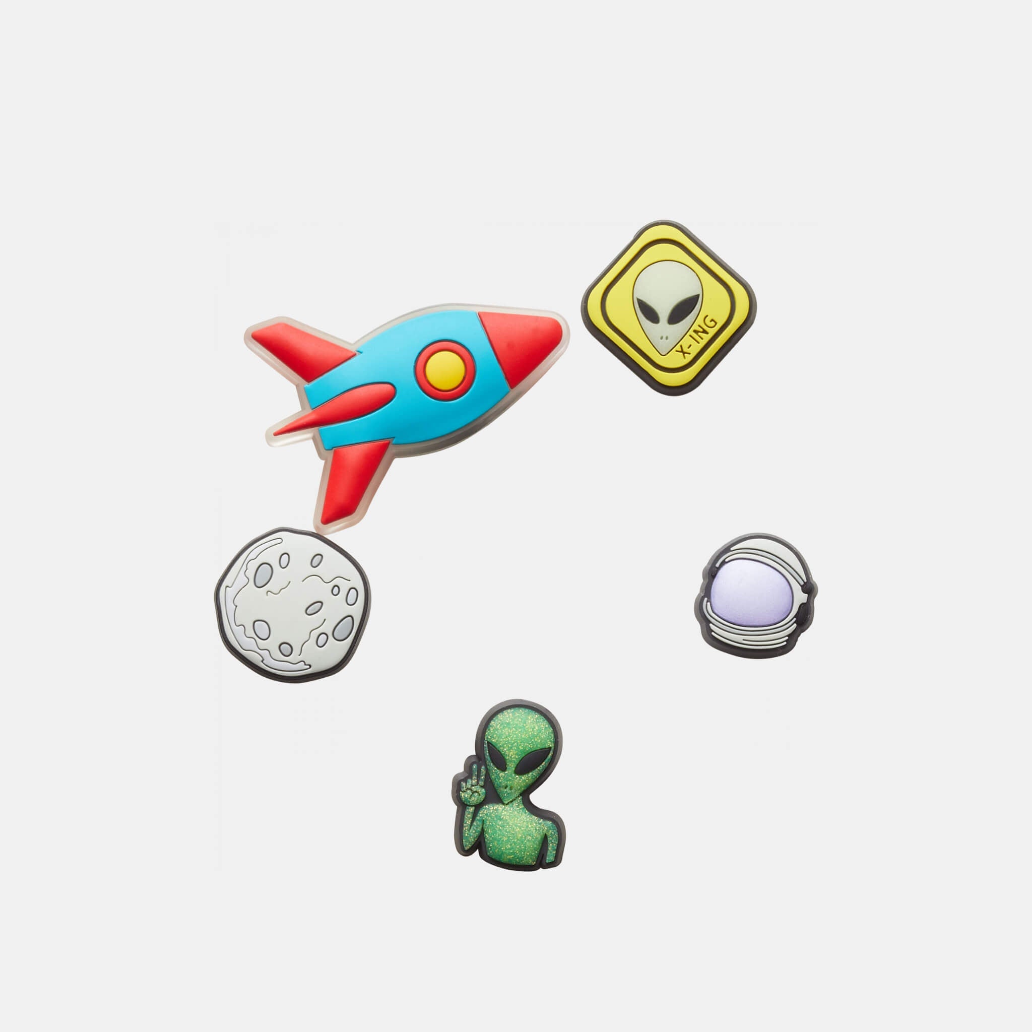 Odznáčky Jibbitz – Outer Space 5-Pack