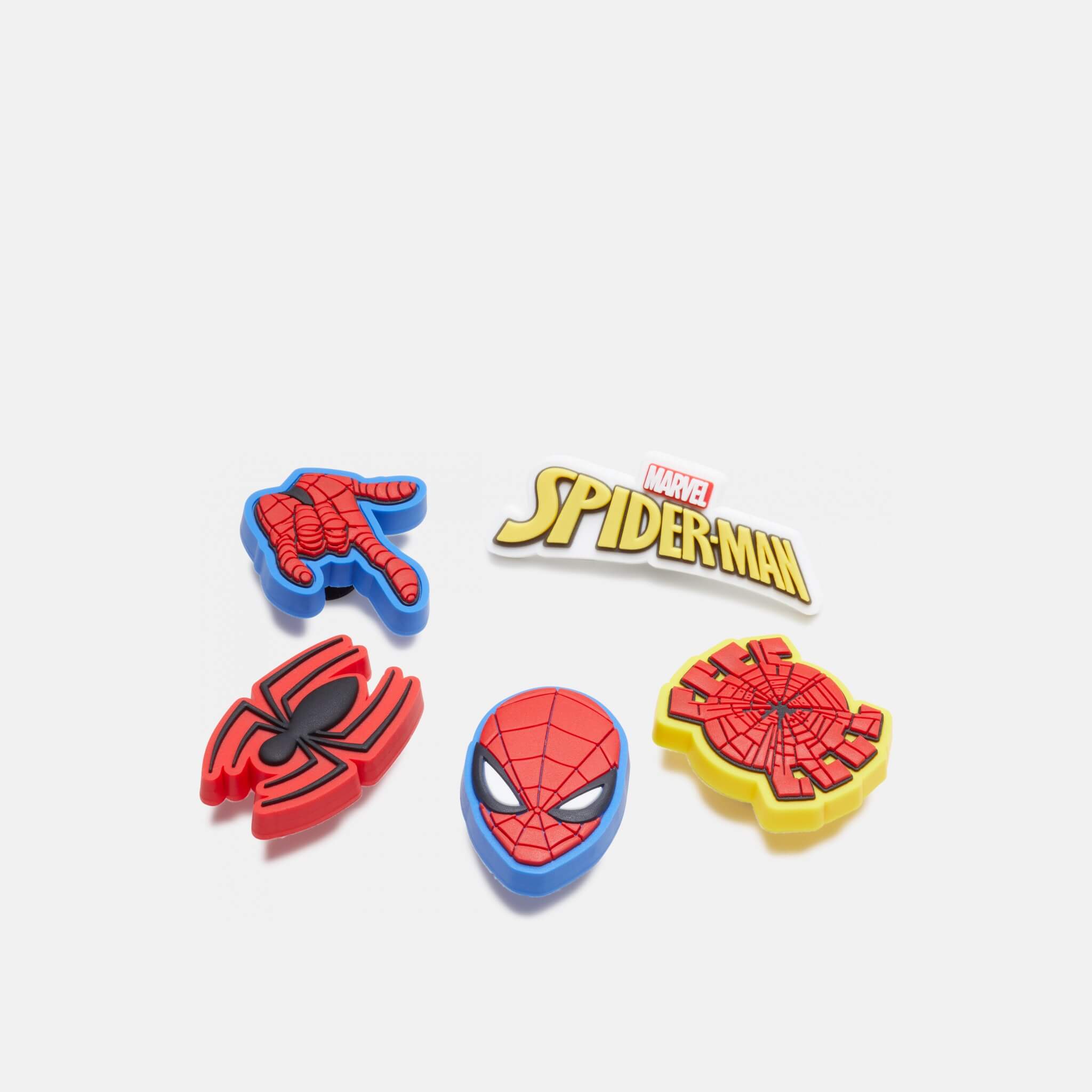 Odznáčky Jibbitz – Spider Man 5-Pack