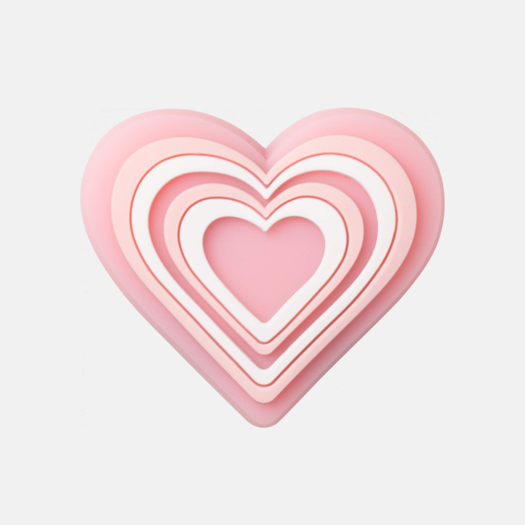 Jibbitz - LED Pink Heart Pin