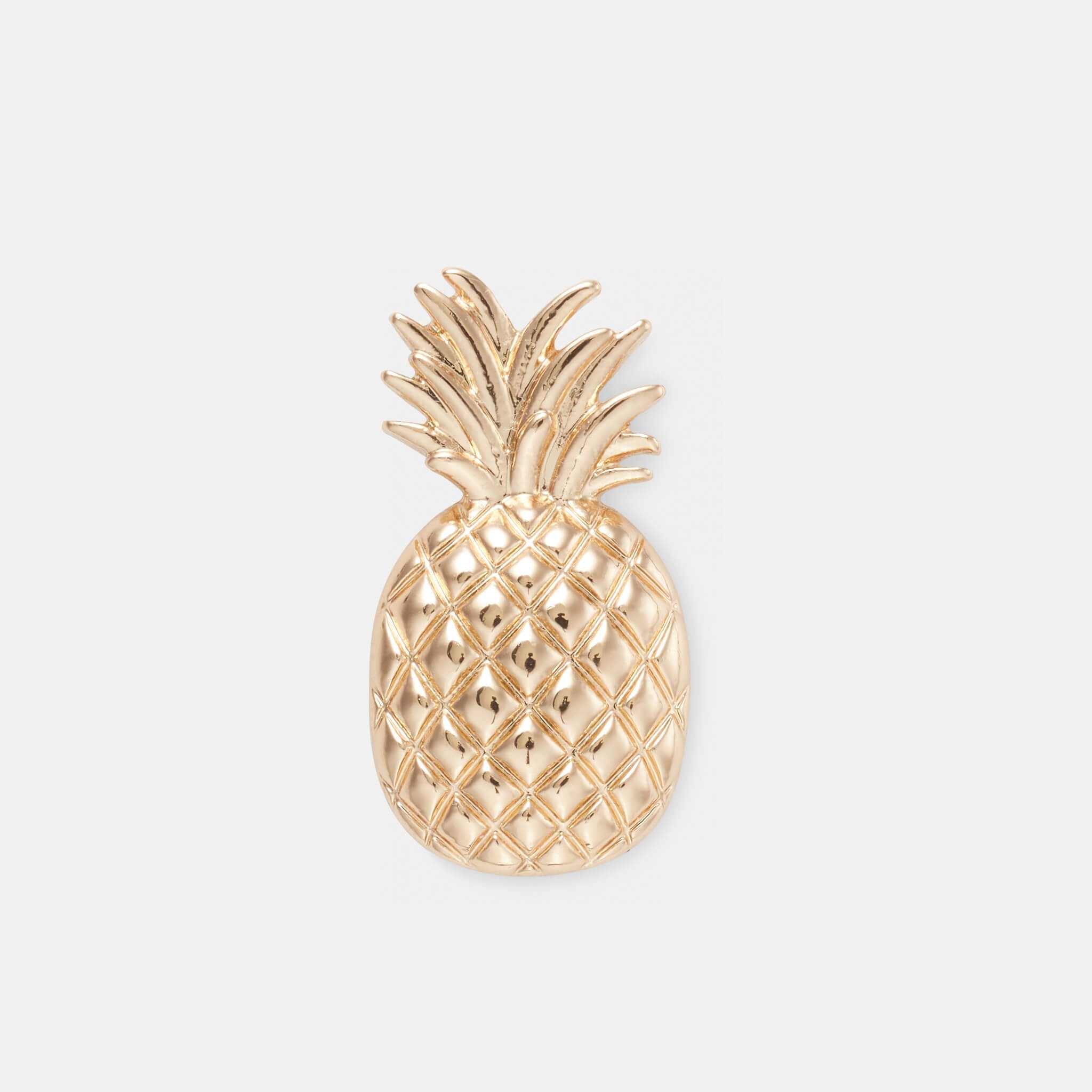 Jibbitz Pin – Gold Pineapple