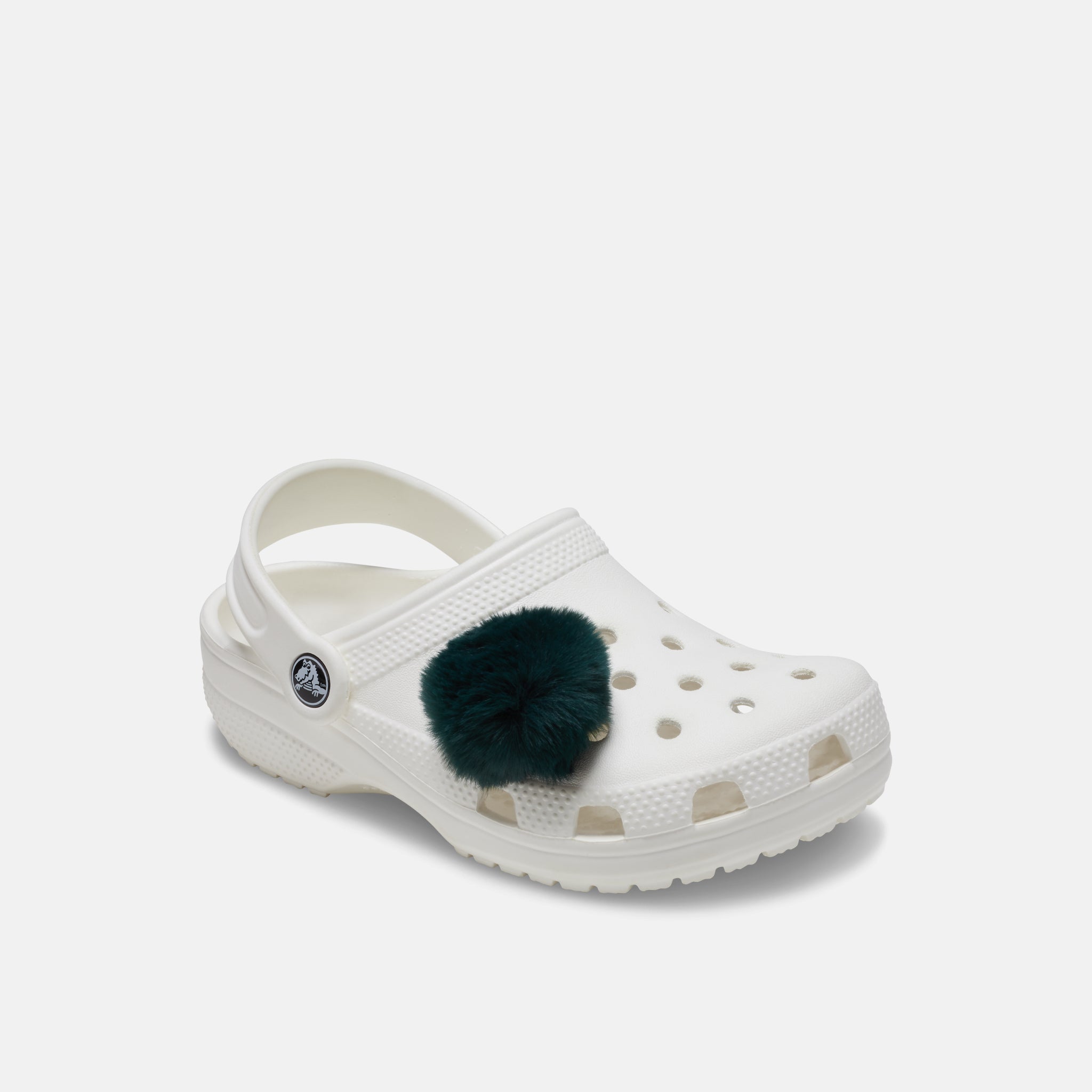 Jibbitz – Green Puff Ball pin