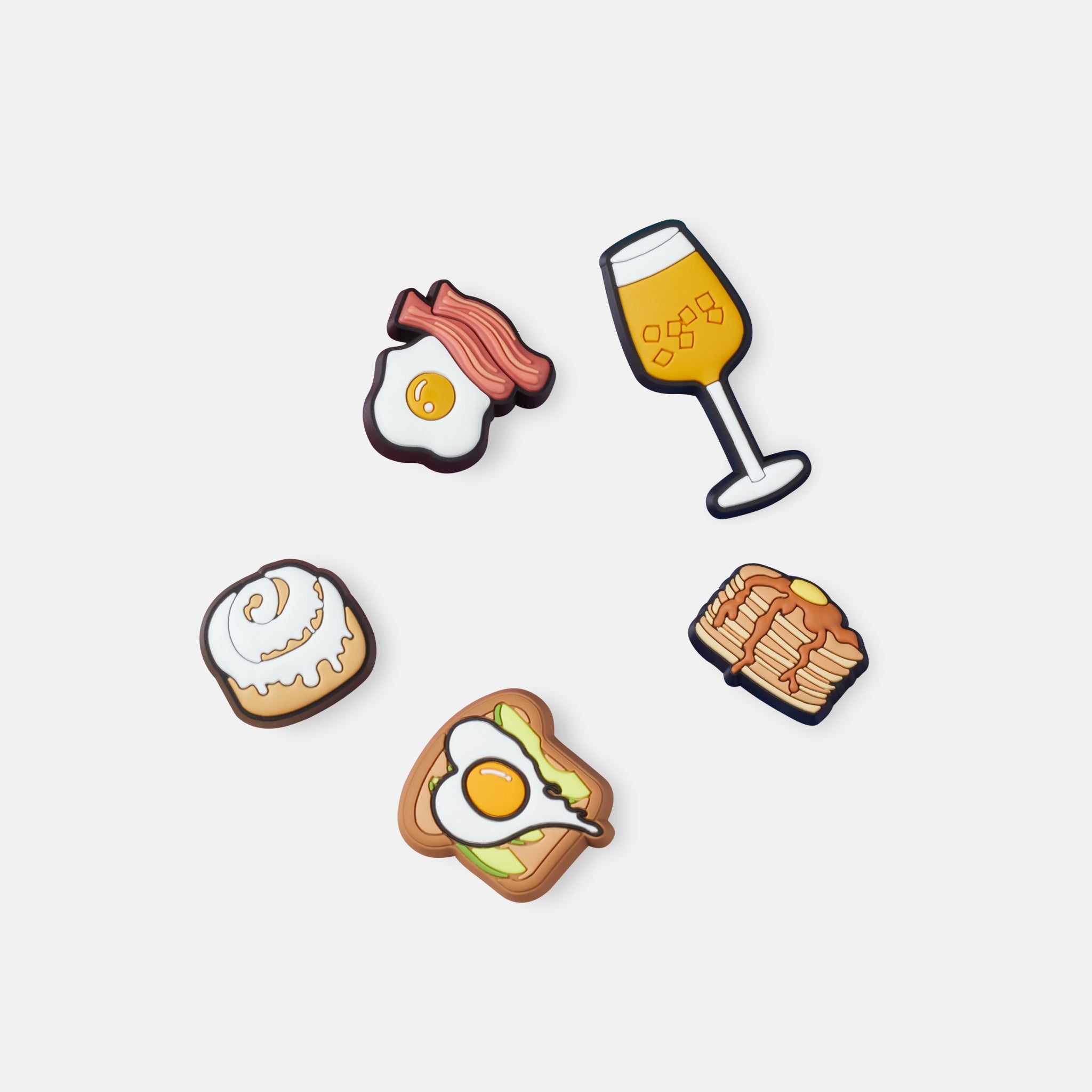 Odznáčky Jibbitz – Lets Go Brunch 5-Pack