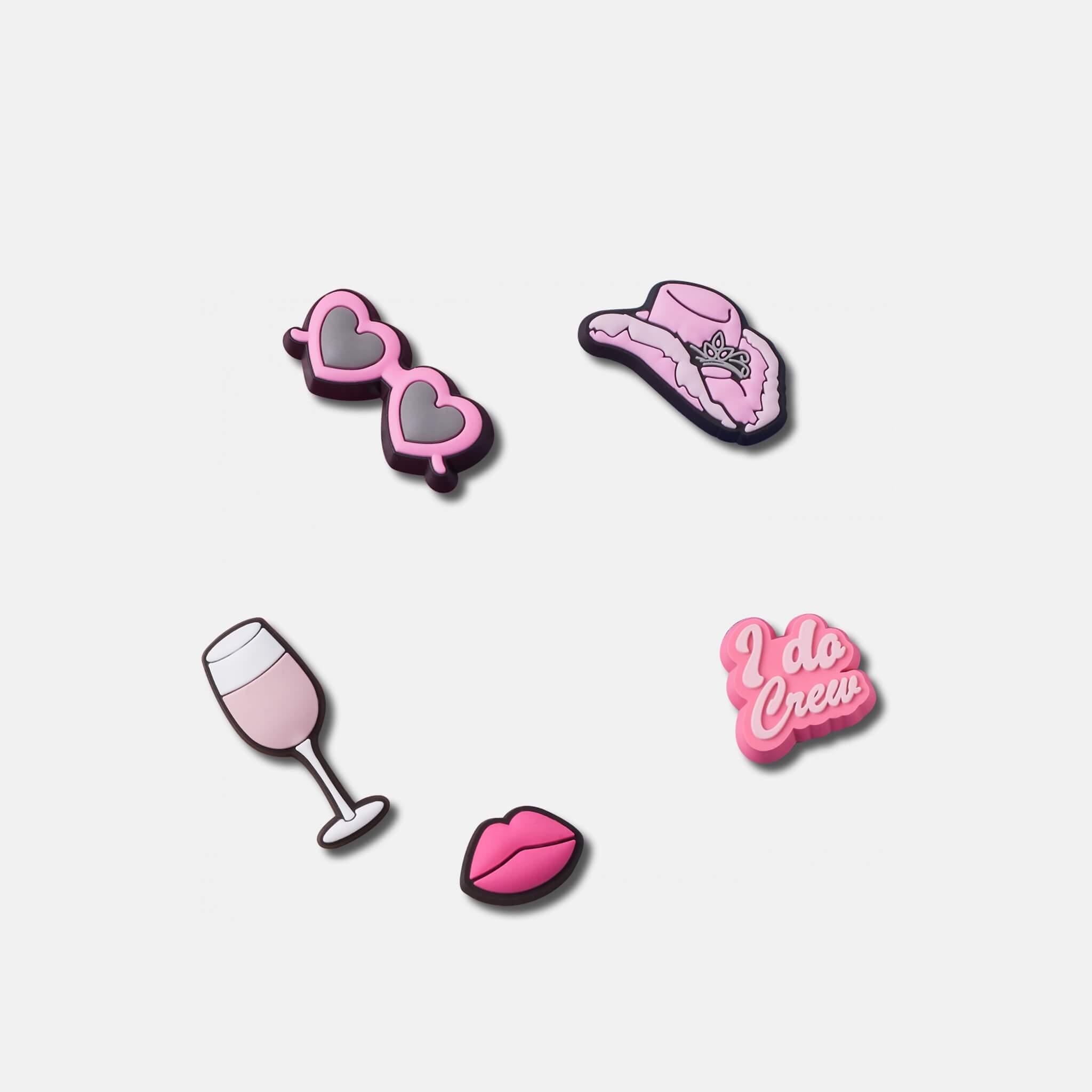 Odznáčky Jibbitz – Bachelorette Party 5-Pack
