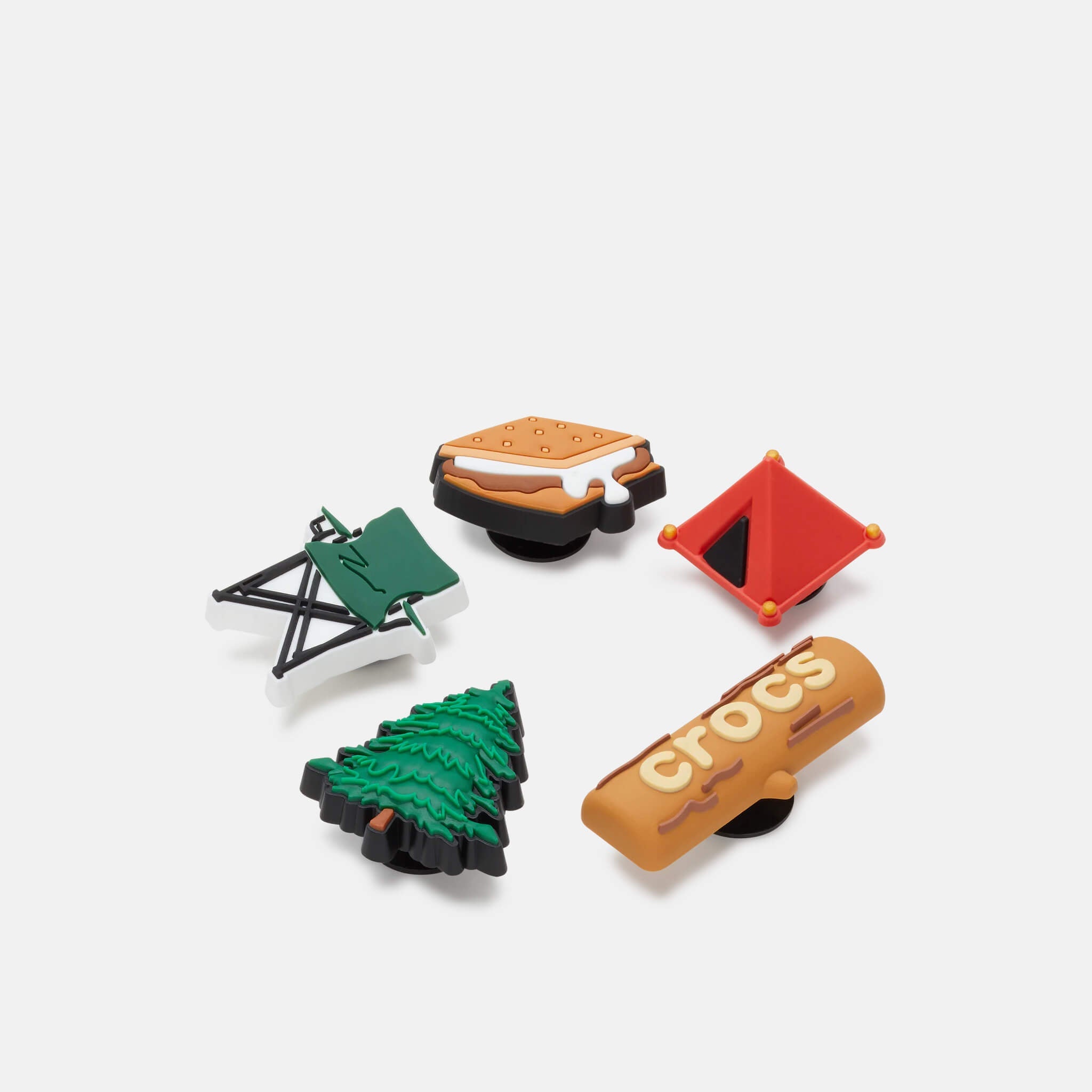 Odznáčky Jibbitz – Gone Camping 5-Pack