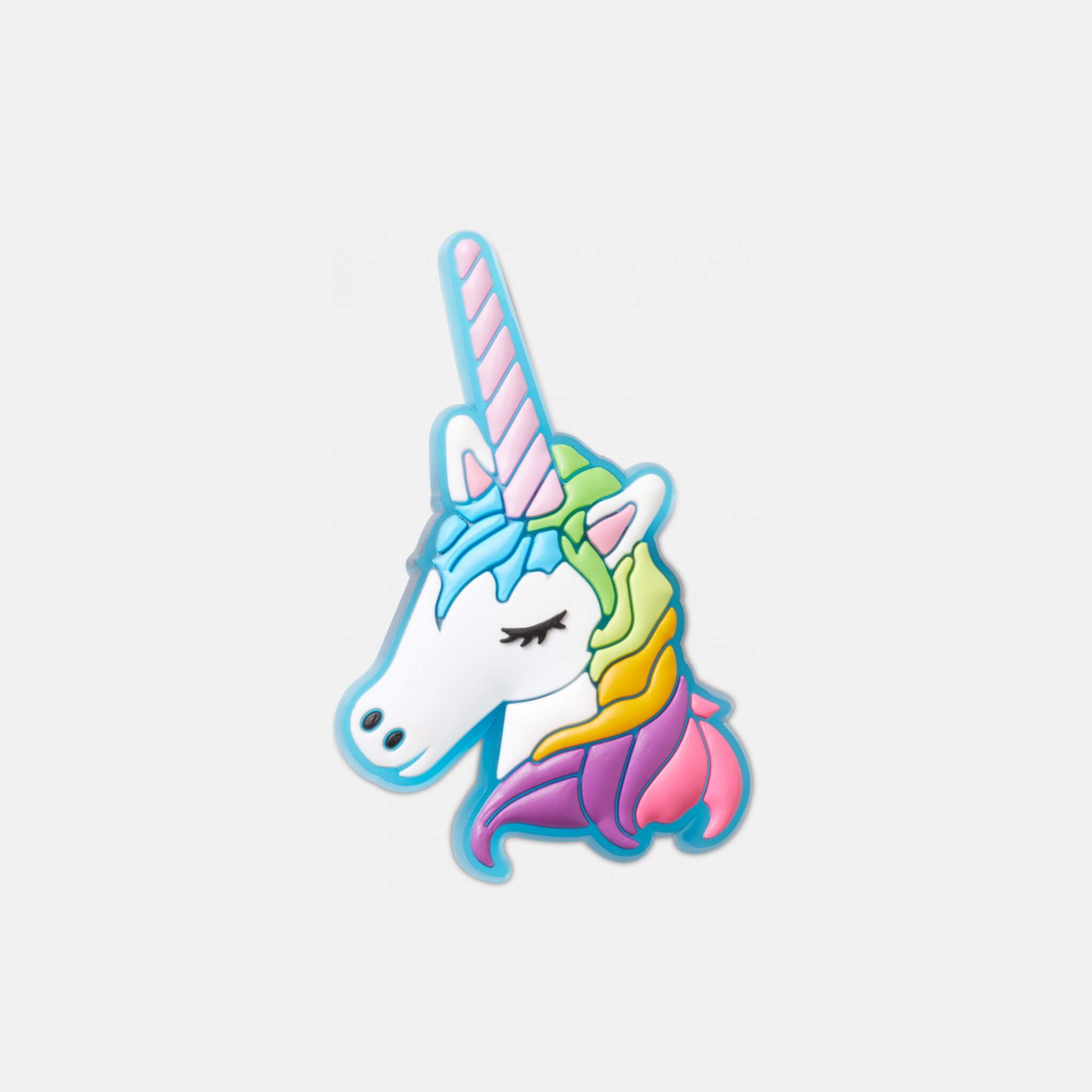 Jibbitz - Lights Up Unicorn Pin