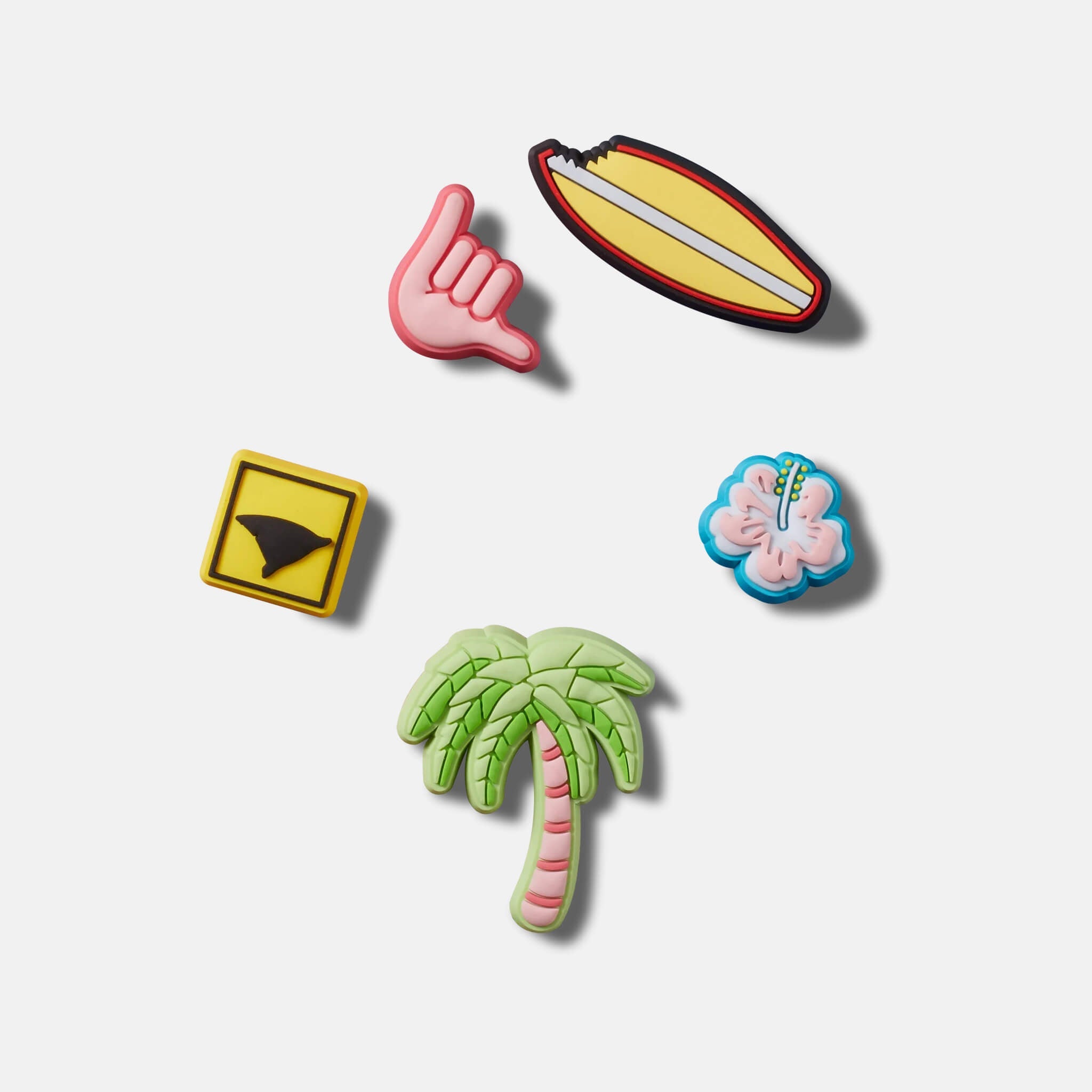 Odznáčky Jibbitz – Surfing 5-Pack