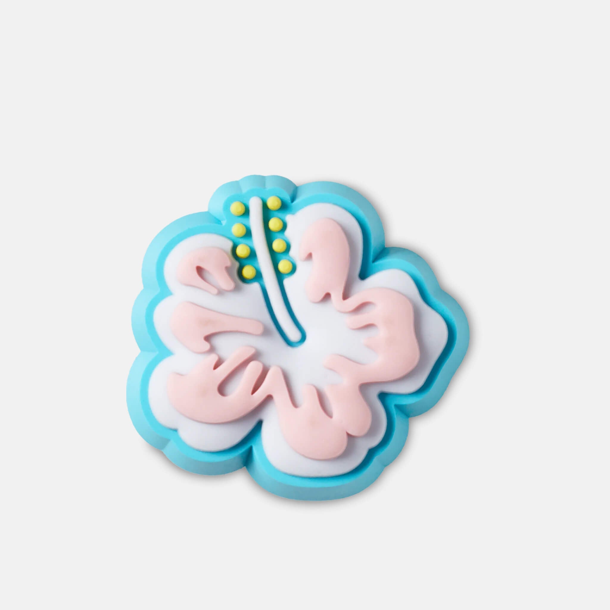 Jibbitz Pin – Blue Hibiscus