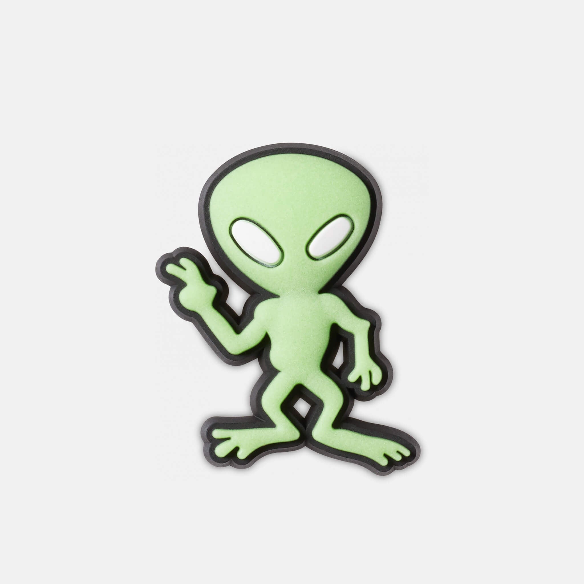 Jibbitz – Green Alien Guy Pin