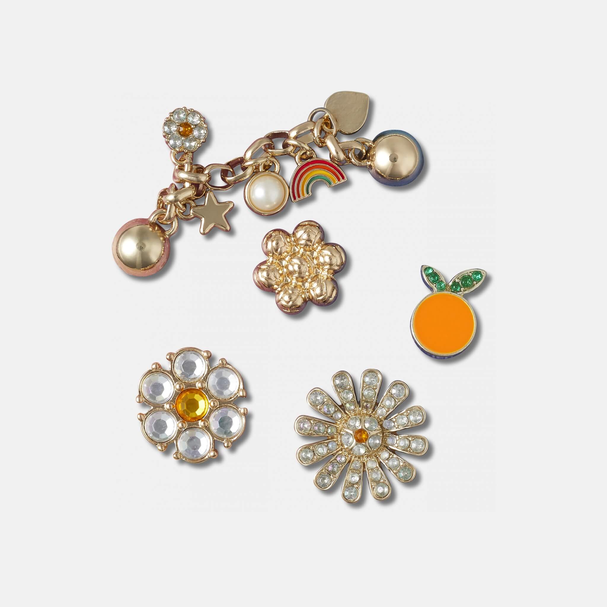 Jibbitz Pin – Everything Nice Gem Mix 5-Pack