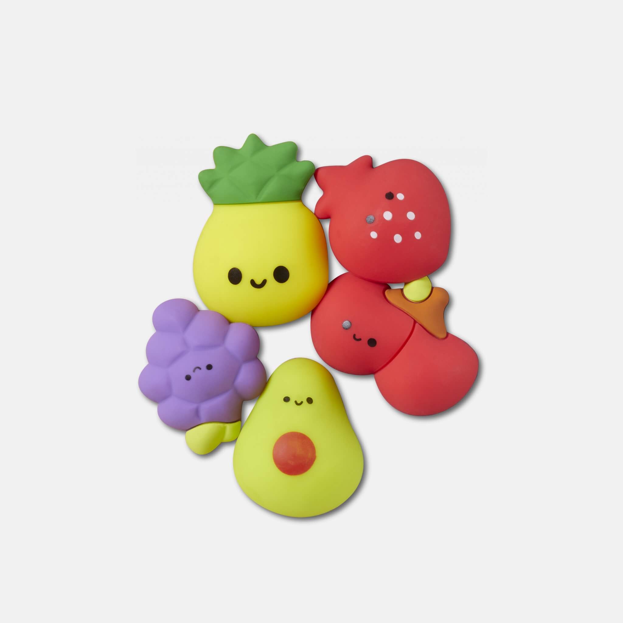 Jibbitz – Squish Fruits 5-Pack Pin