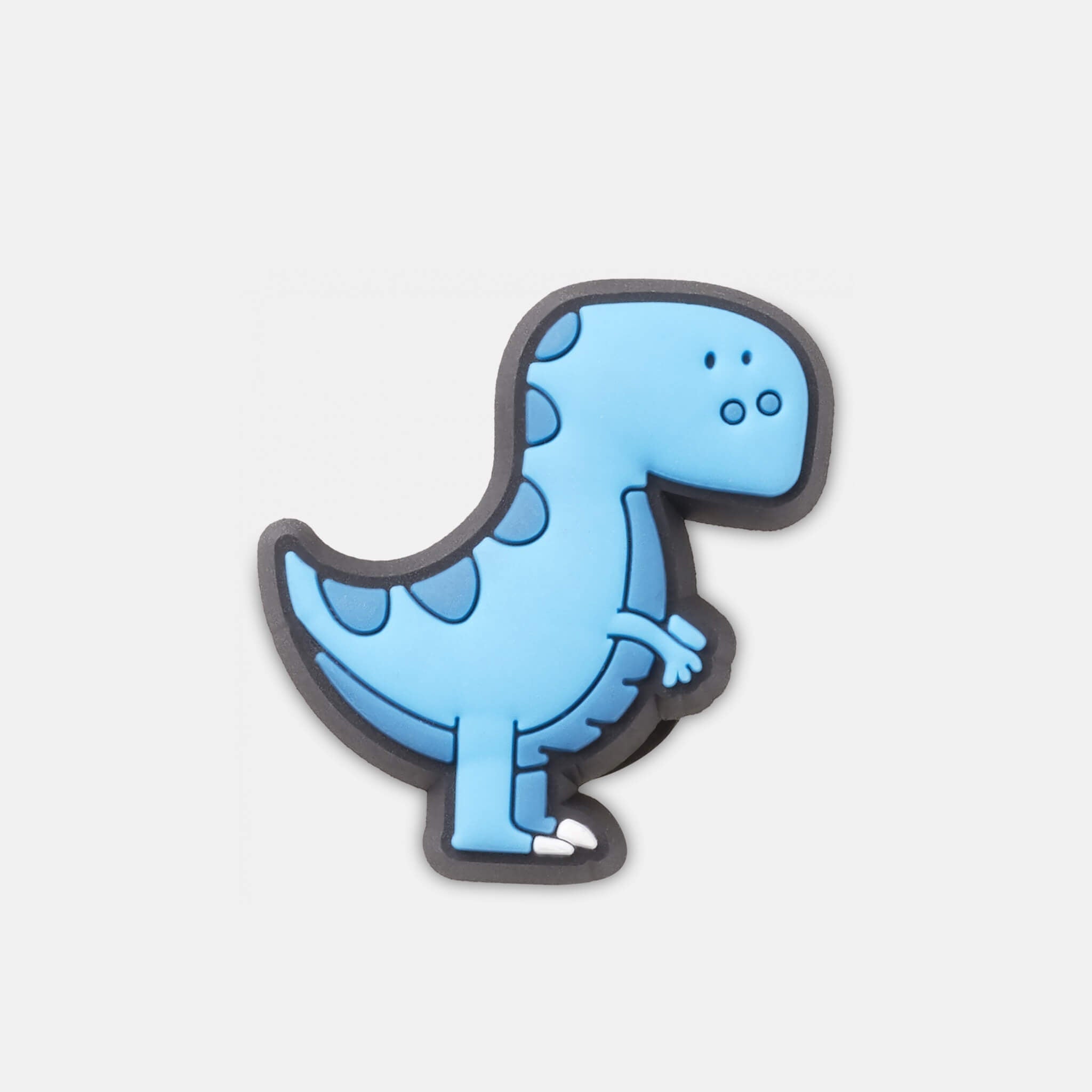 Przypinka Jibbitz – Boys Rule Blue Dino