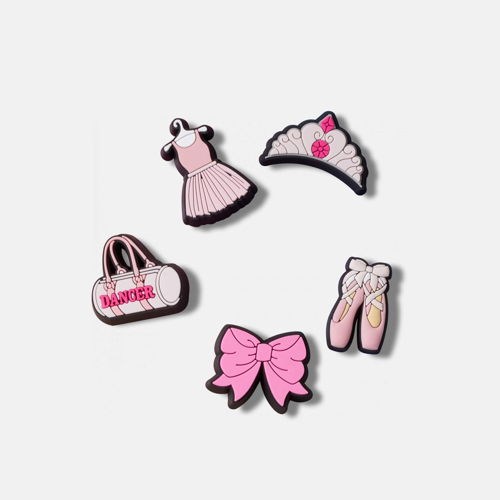 Jibbitz – Ballet Class 5-Pack Pin