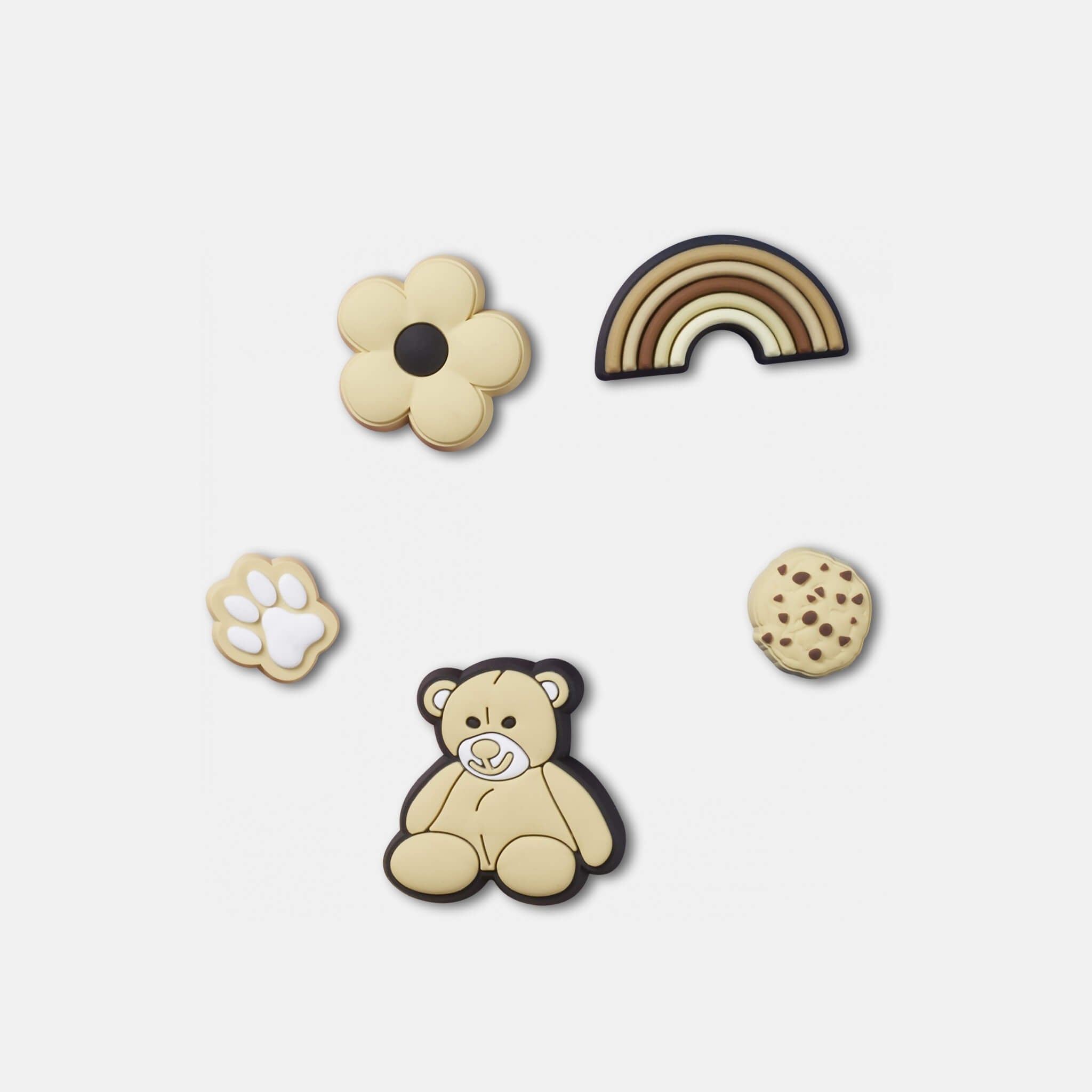 Jibbitz Pin – Mono Shiitake 5-Pack
