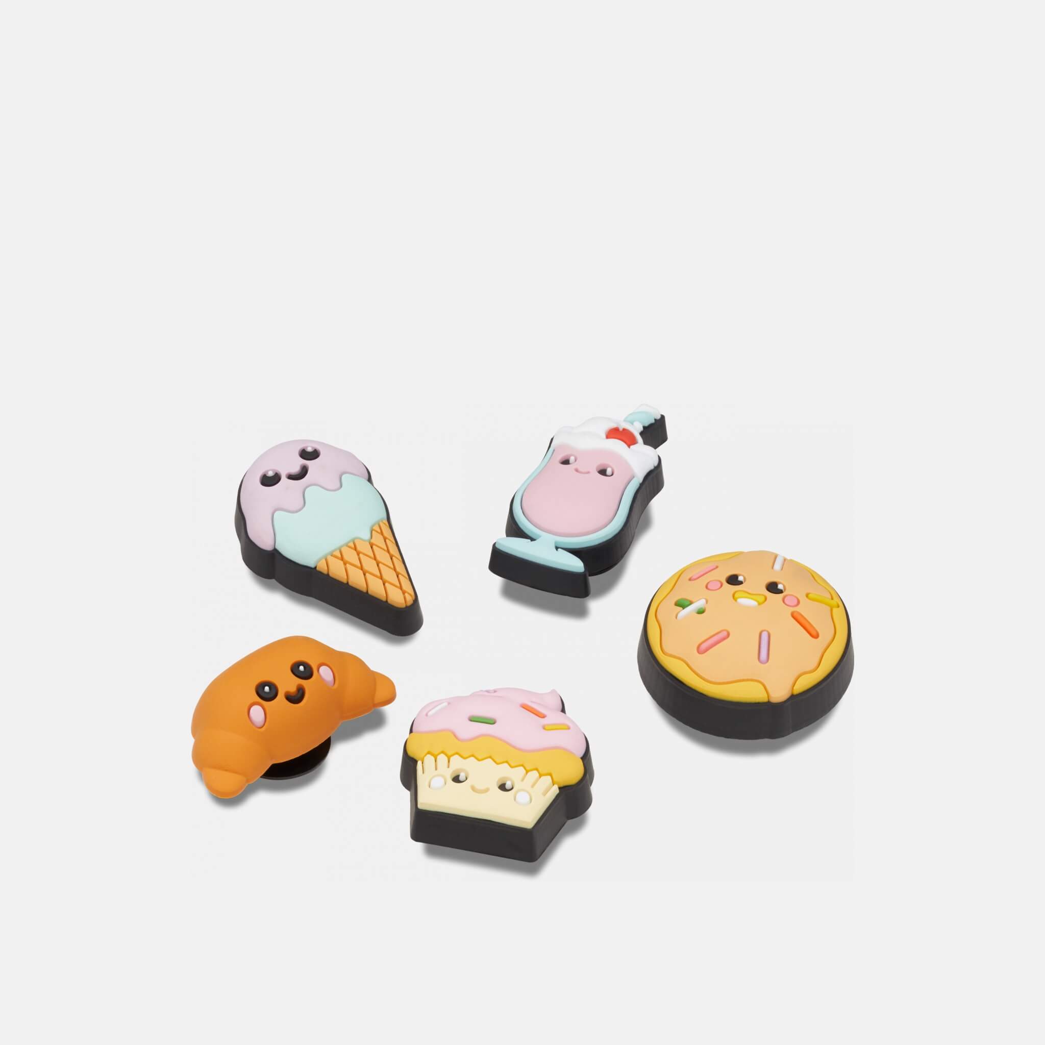 Jibbitz Pin – Mini 3D Pastry Shop 5-Pack