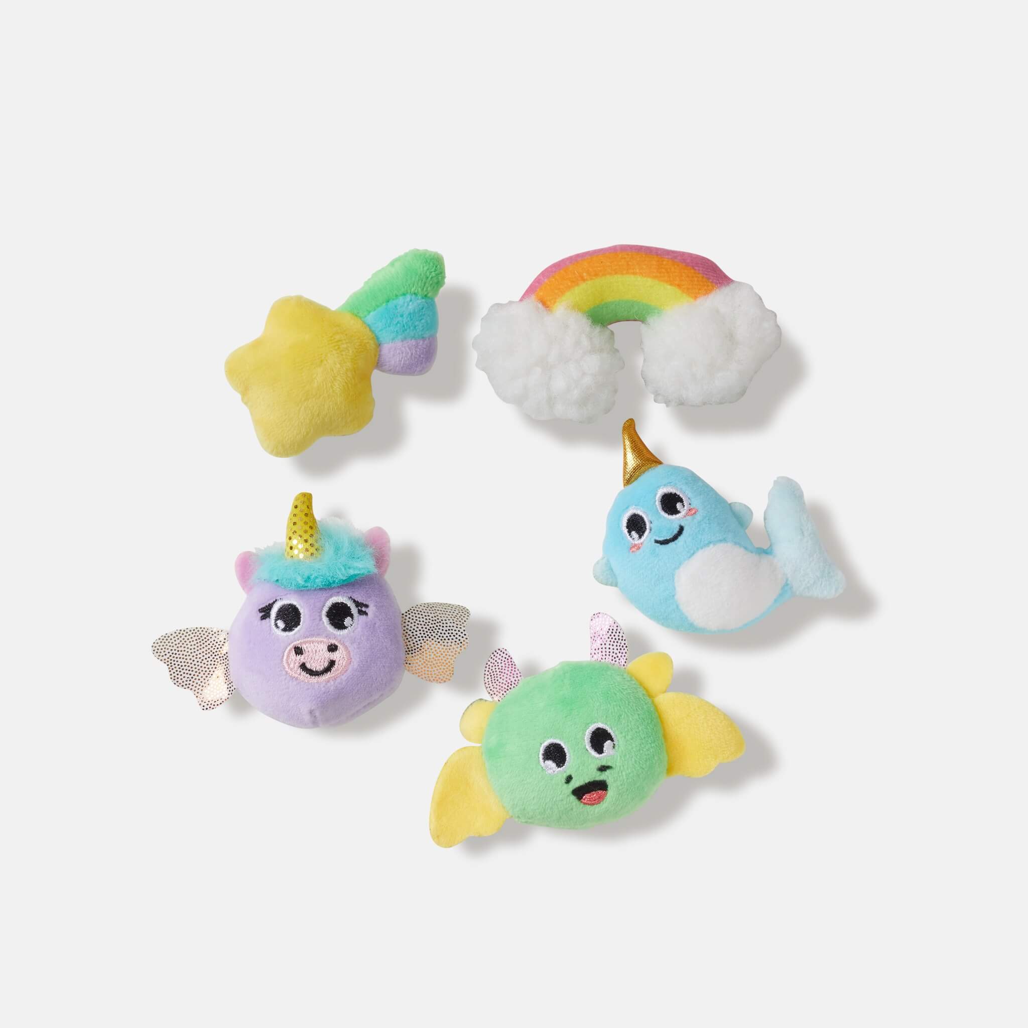 Jibbitz Pin – Magical Plush Friends 5-Pack