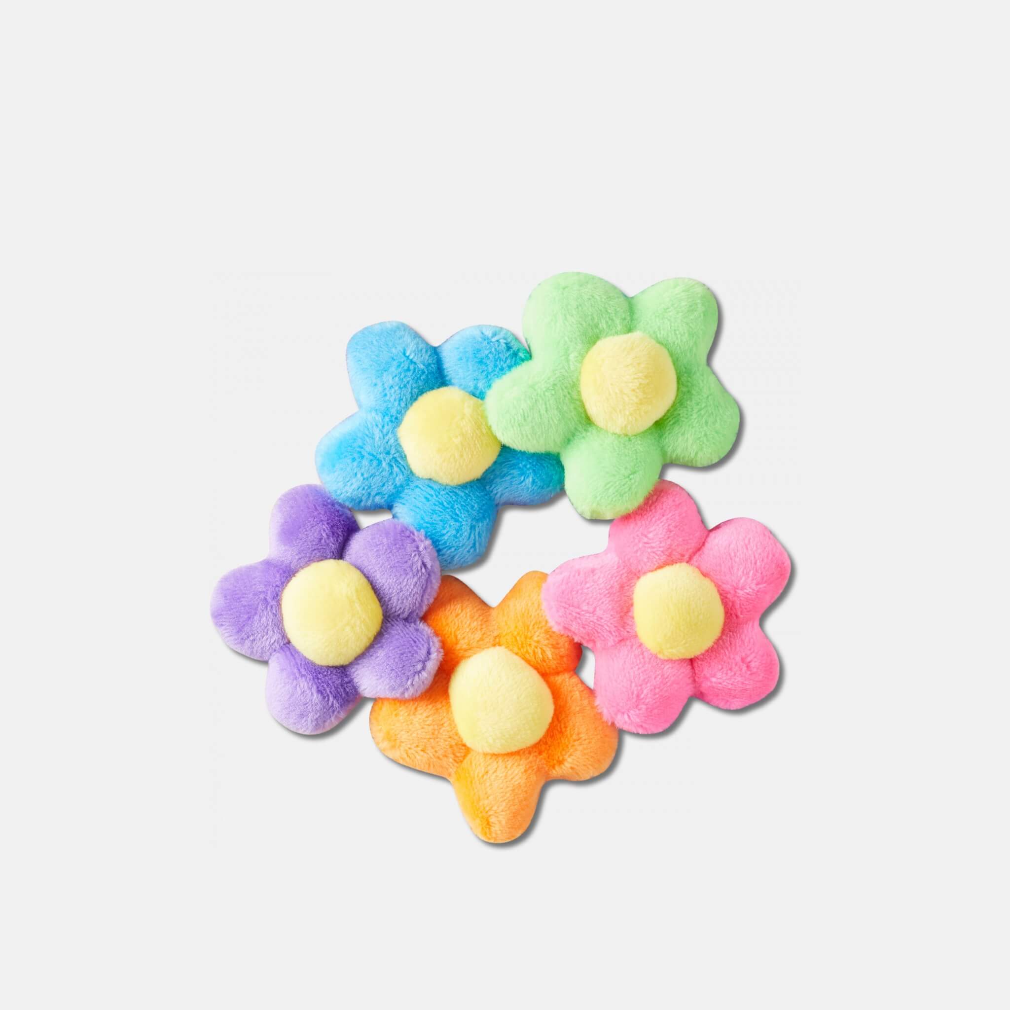 Przypinka Jibbitz – Plush Flower Power 5 ks