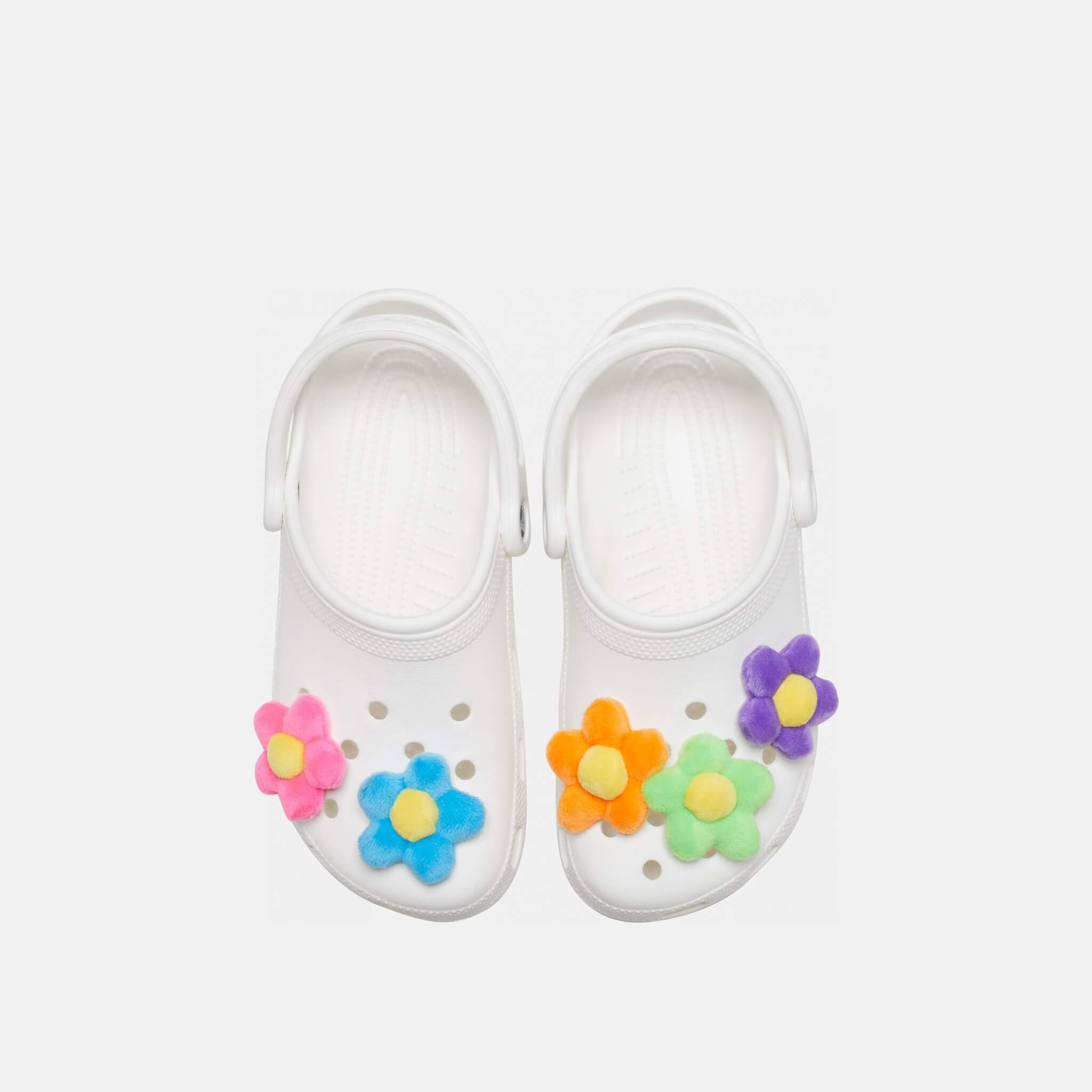 Przypinka Jibbitz – Plush Flower Power 5 ks