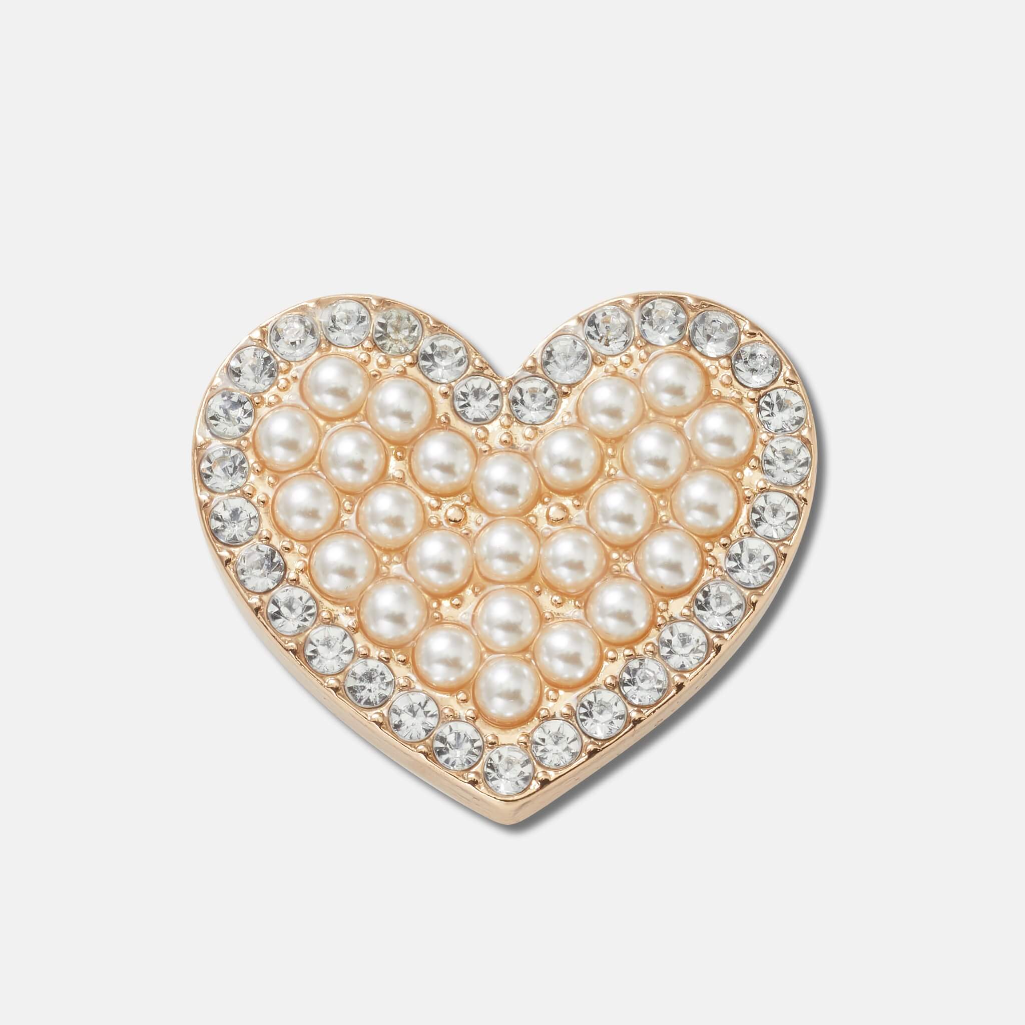 Przypinka Jibbitz – Pearl Cluster Heart