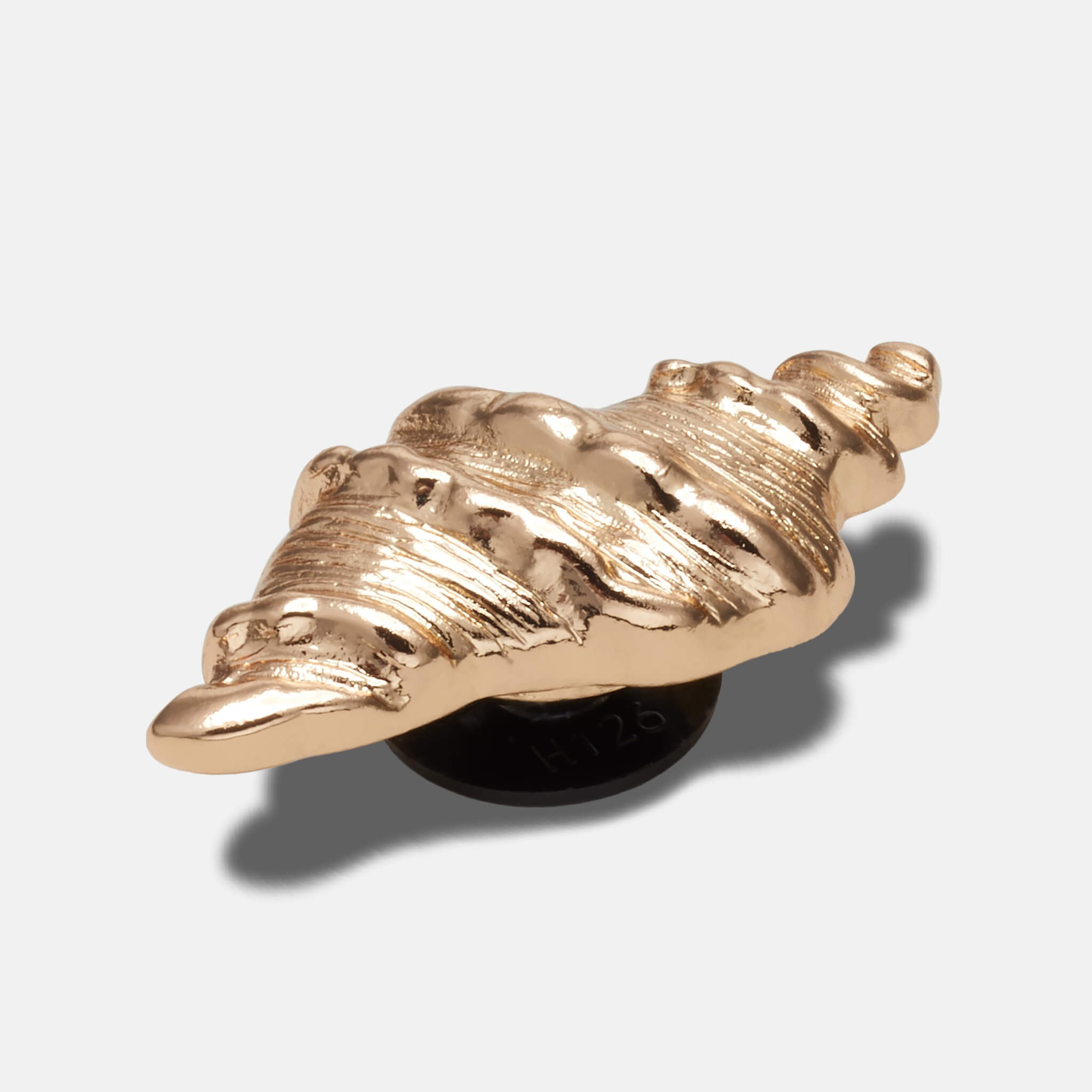 Przypinka Jibbitz – Gold Sea Shell