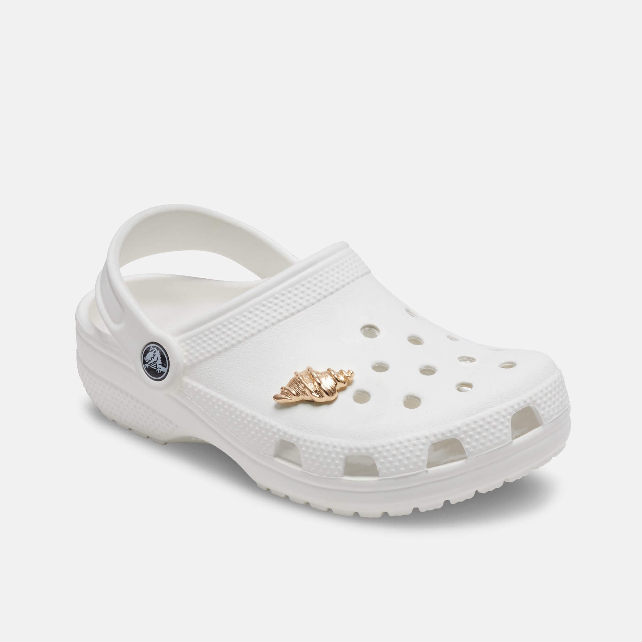 Przypinka Jibbitz – Gold Sea Shell
