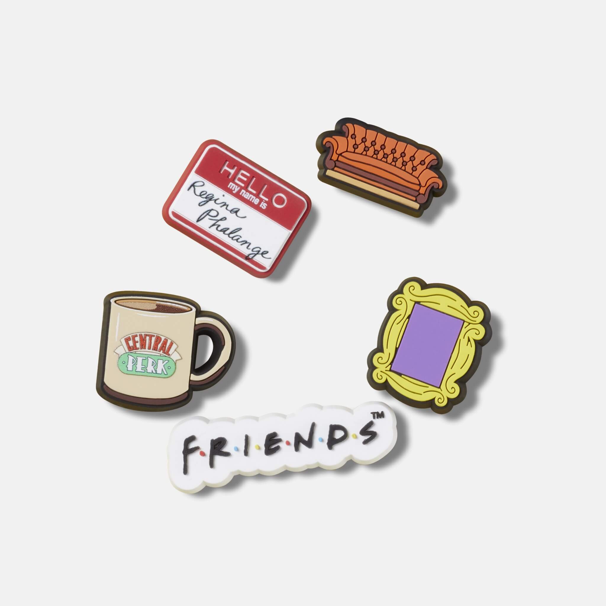 Przypinka Jibbitz – Friends 5 ks